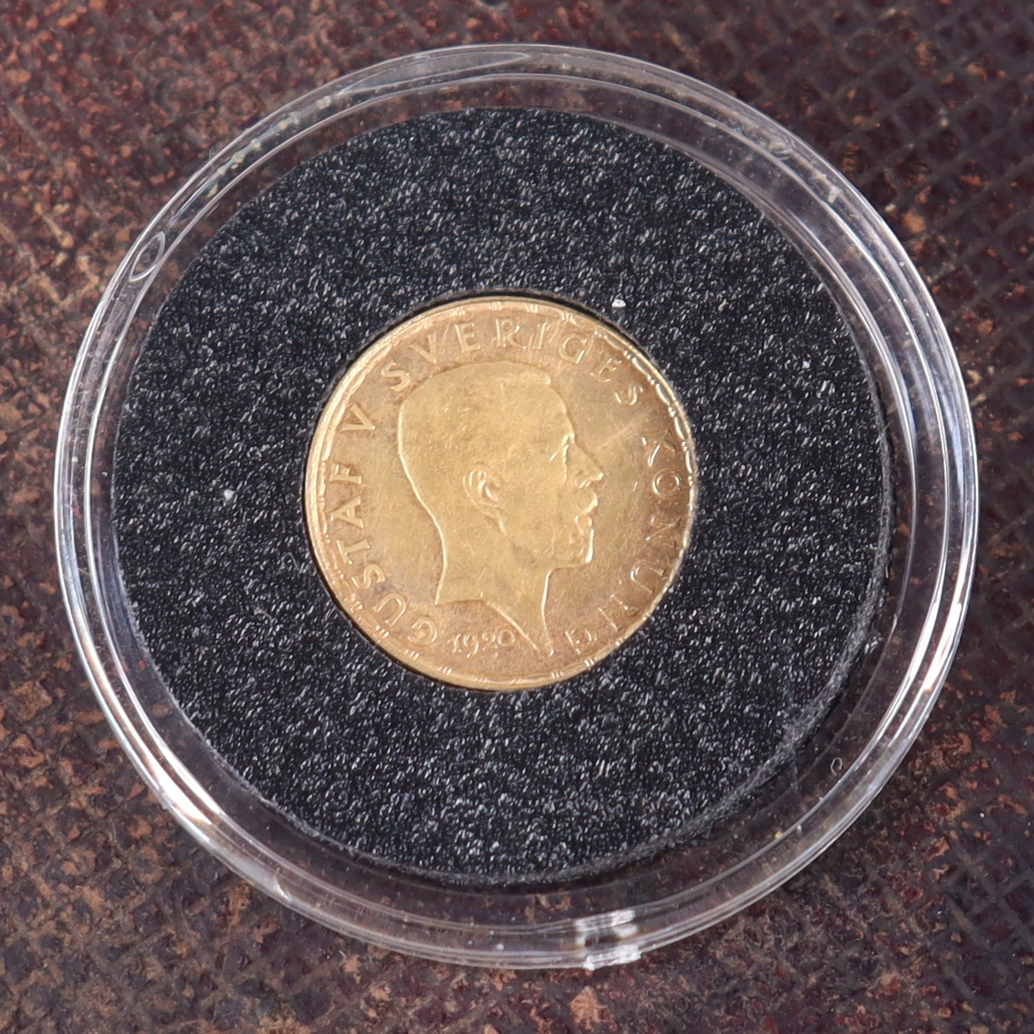 GULDMYNT, 5 Kronor, Sverige, 1920, 21,6k.