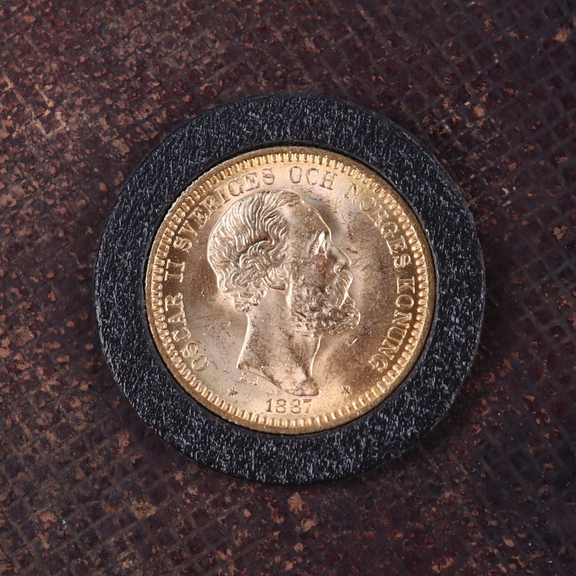 GULDMYNT, 20 Kronor, Sverige, 1887, 21,6k.