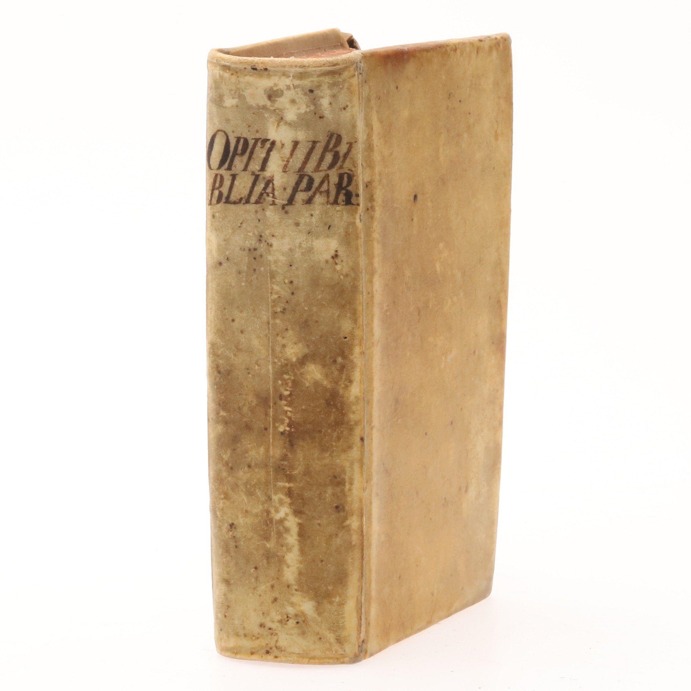 BIBLIA PARVA HEBRAEO LATINA 1714.