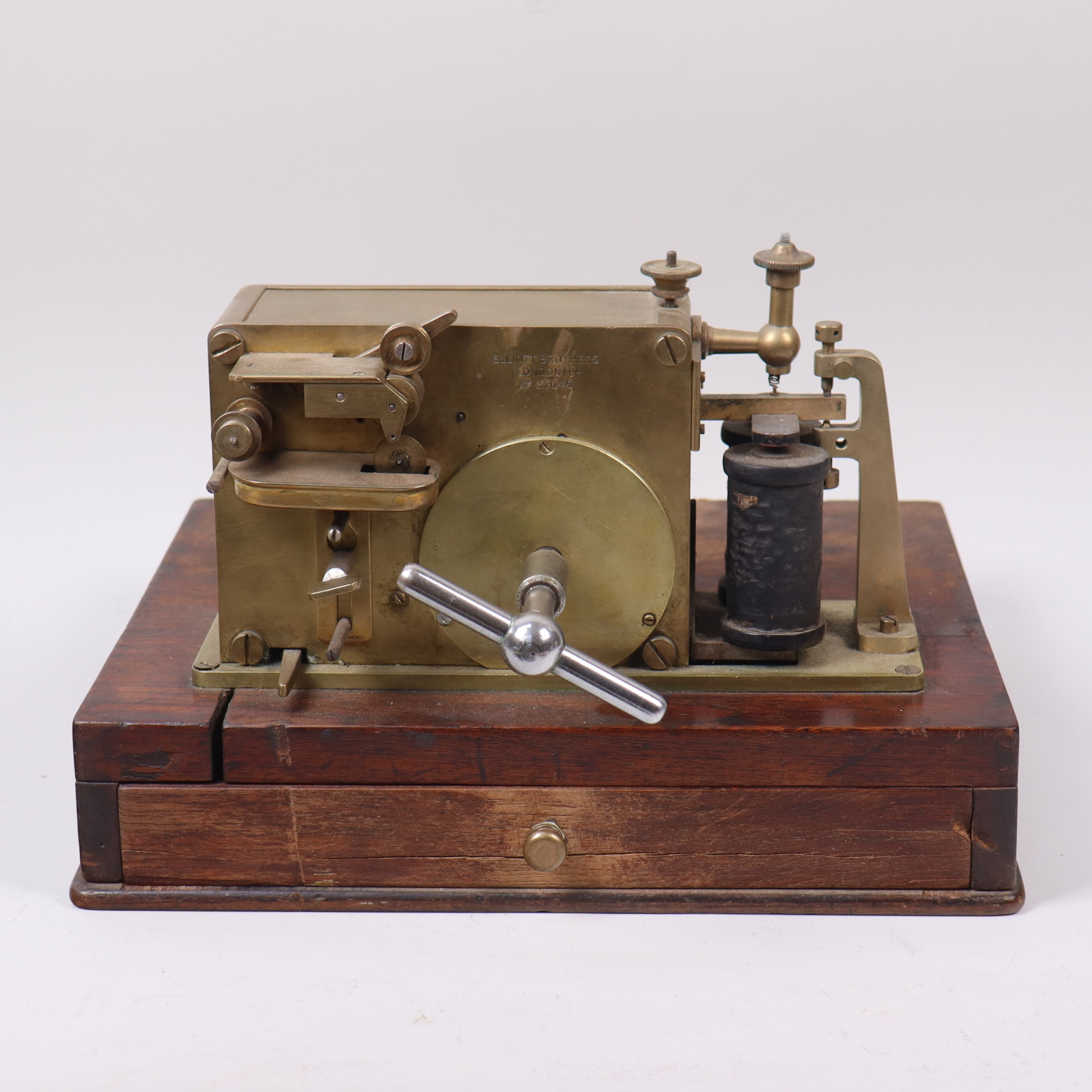 MORSE-TELEGRAF, Elliott Brothers, London, omkring 1900.