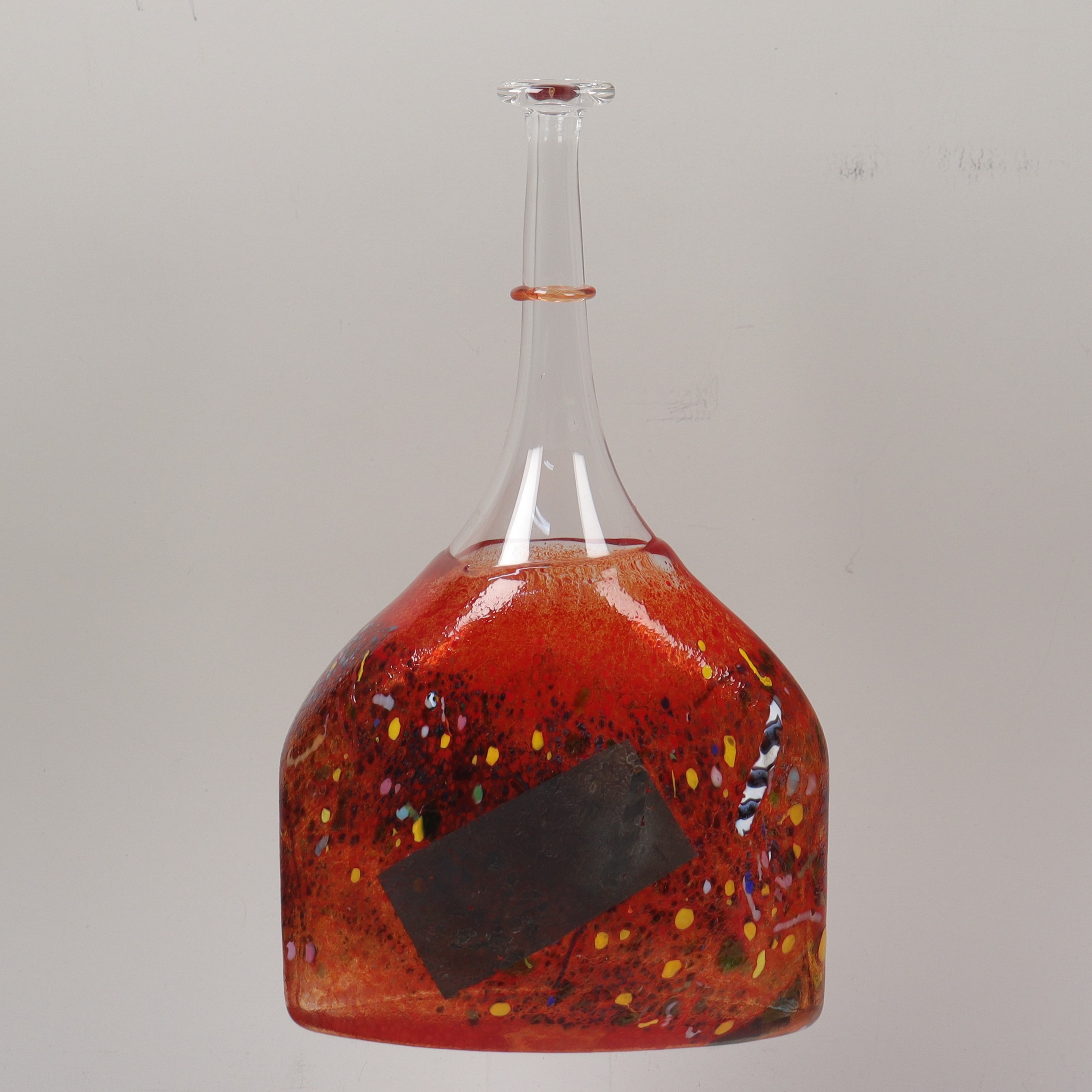 BERTIL VALLIEN. "Satellite", vas i glas, Kosta Boda.