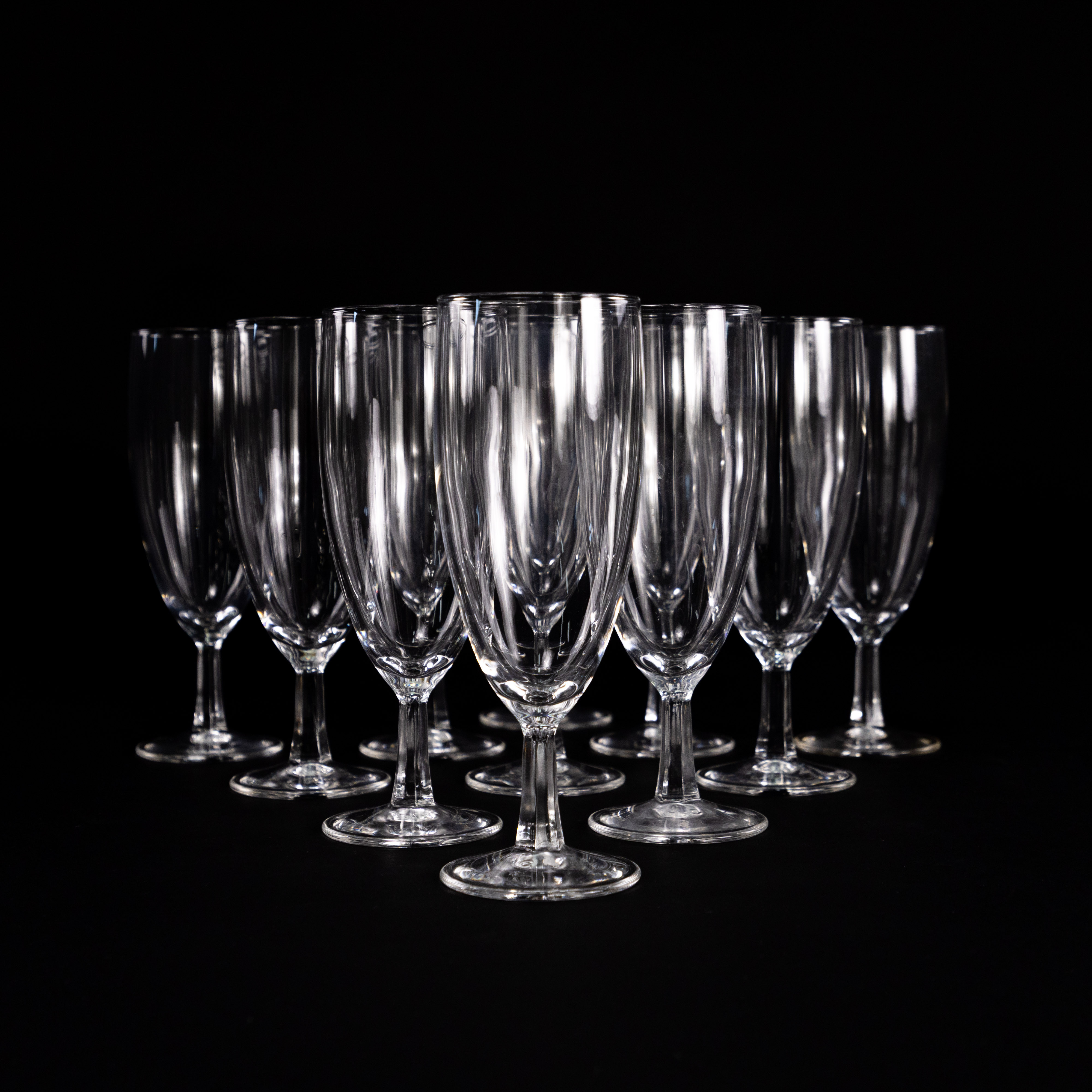 CHAMPAGNEGLAS. 11 st.