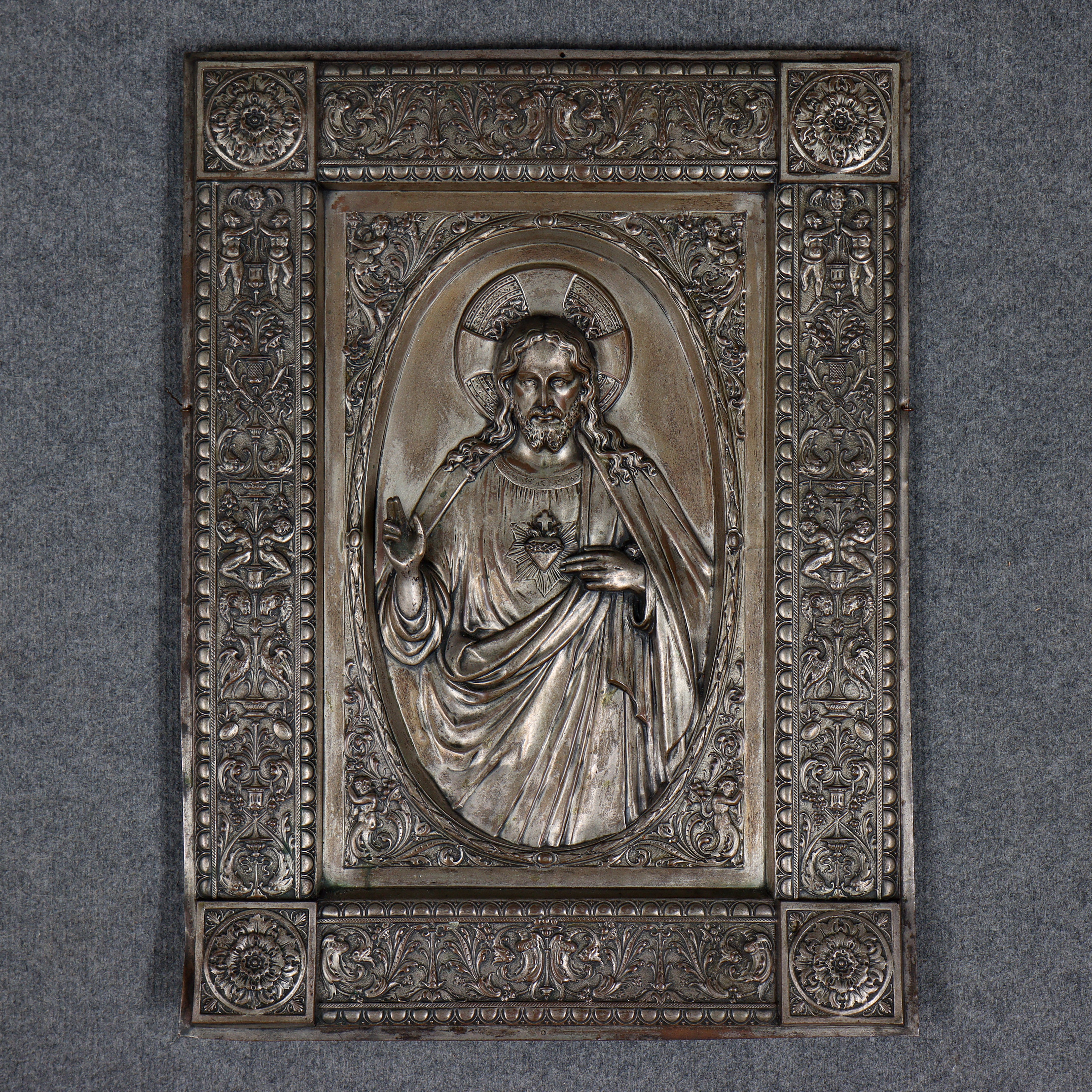RELIEF / IKON "KRISTUS" 1900-TAL.