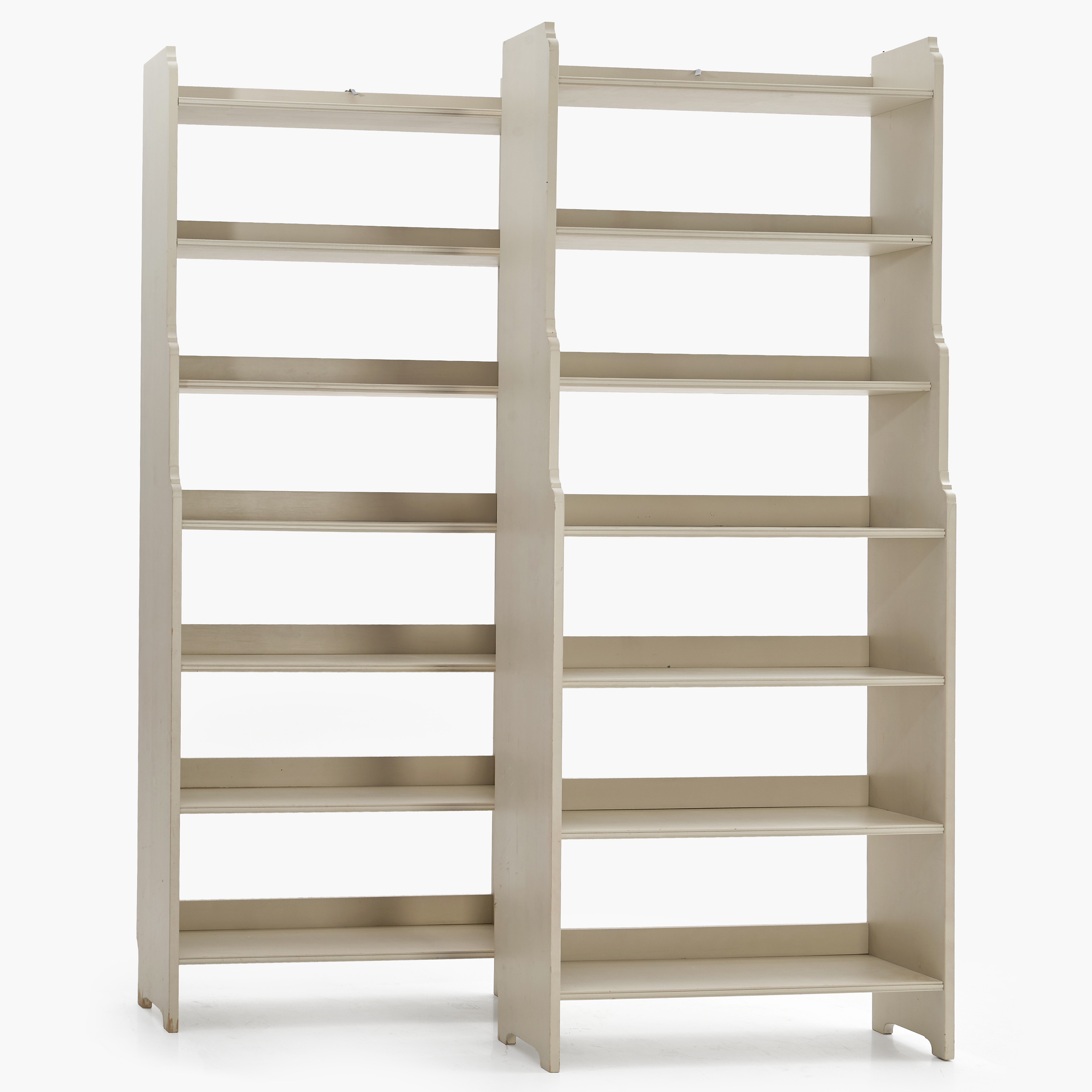 BOKHYLLOR, ett par, "Ekolsund", ur IKEAs 1700-talets serie, brännmärkta.