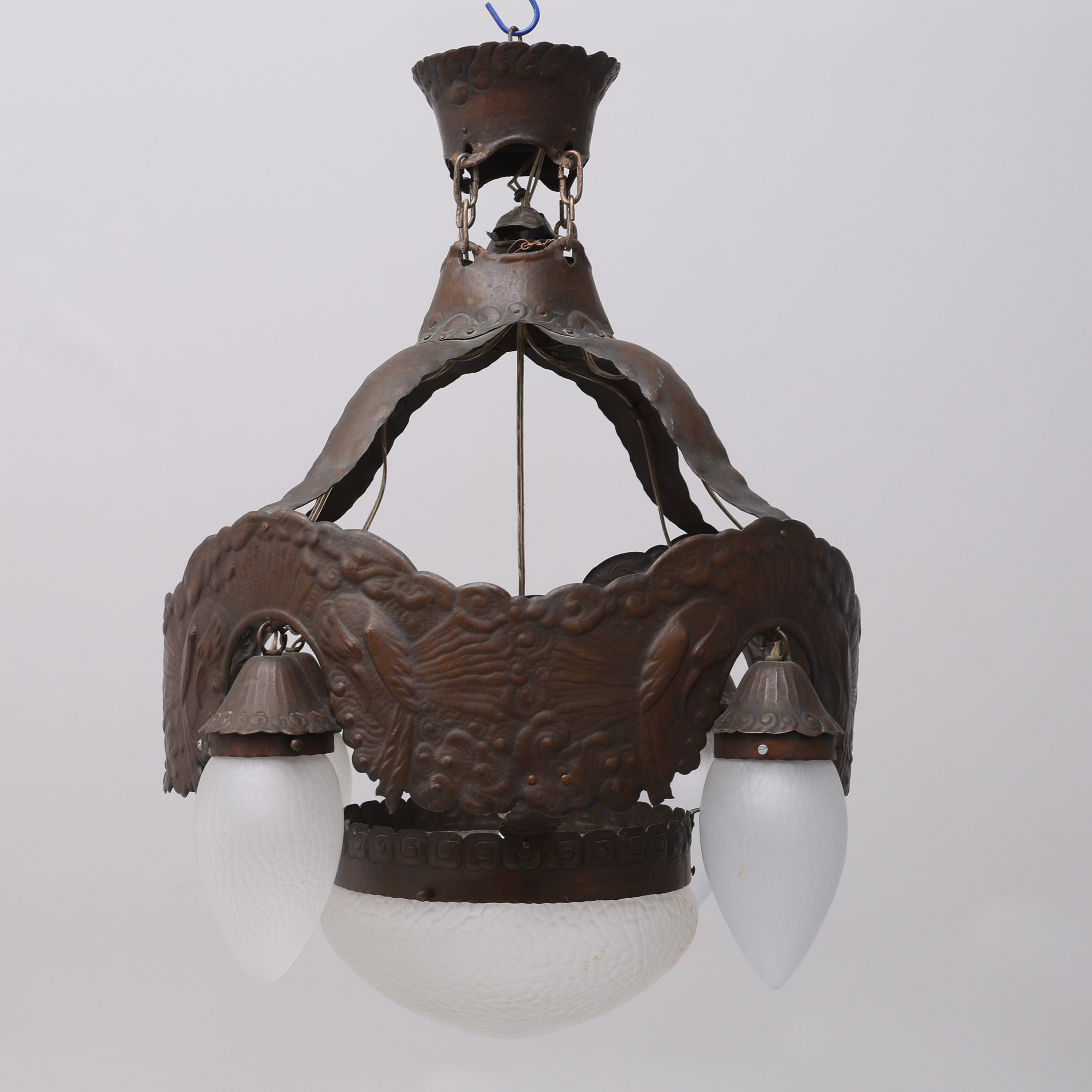 TAKLAMPA, JUGEND, 1900-TALETS BÖRJAN.