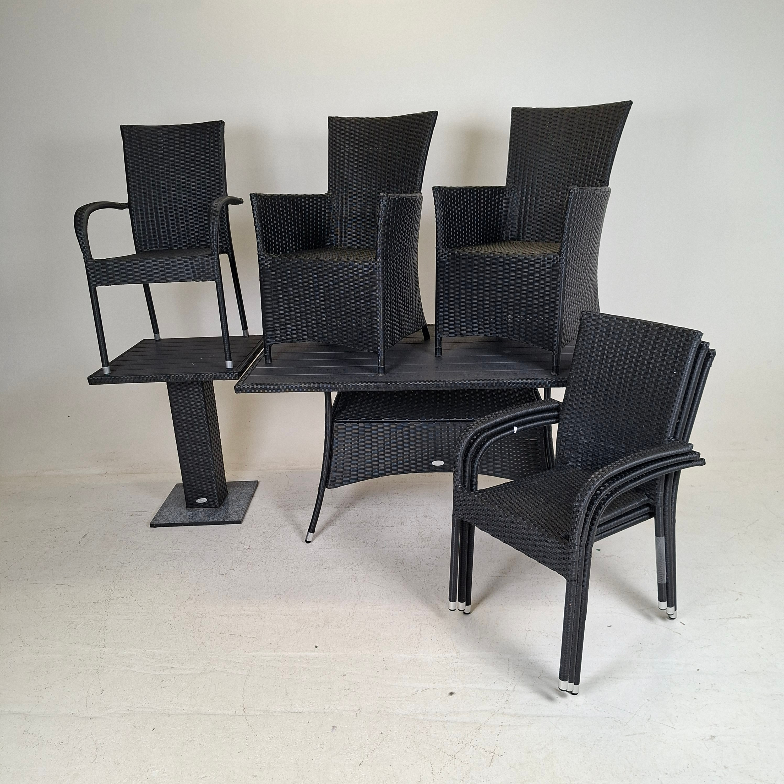 TRÄDGÅRDSGRUPP, 8 delar, Jutlandia.