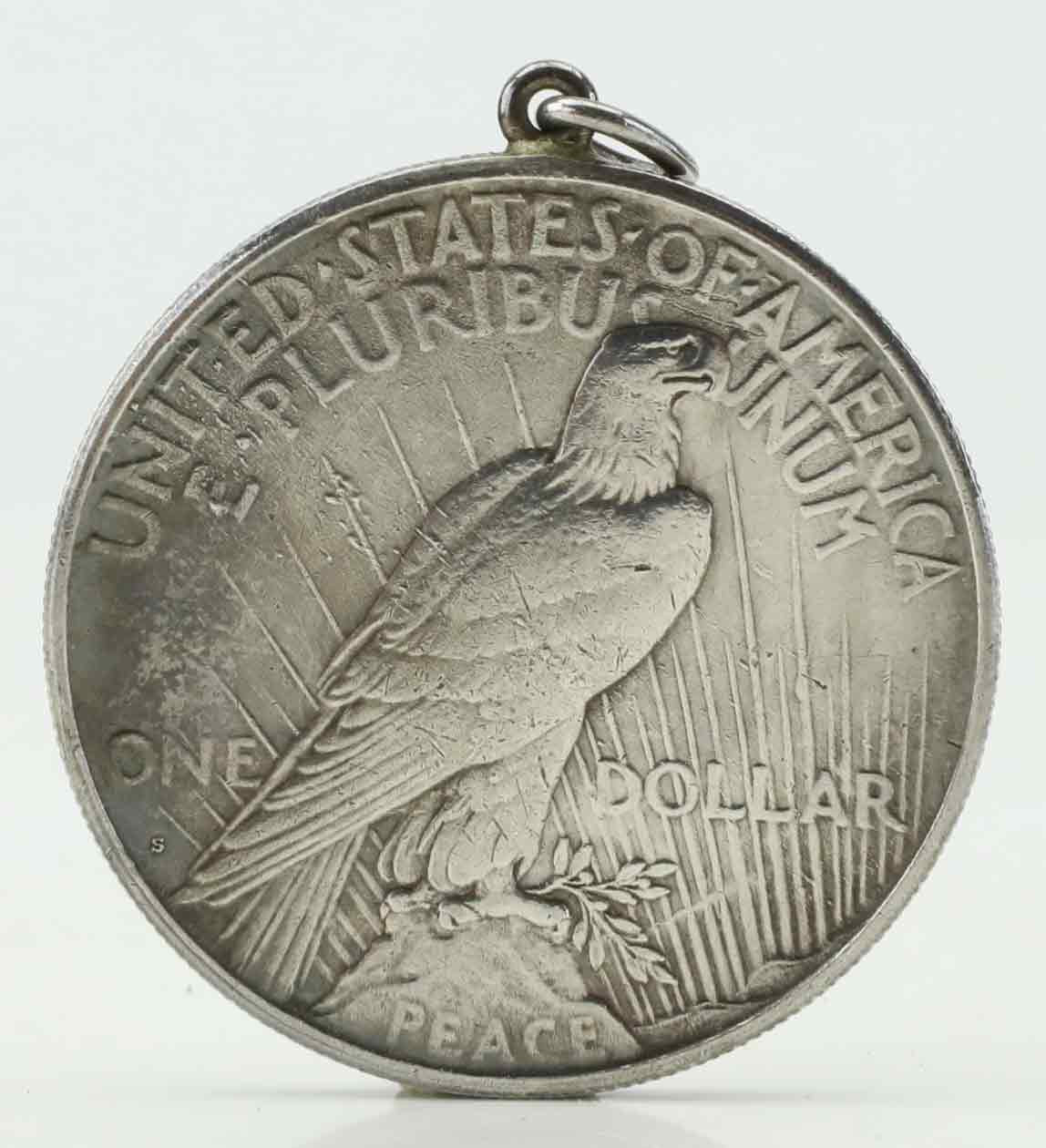 SILVERMYNT/HÄNGE, One Dollar 1922, San Francisco, USA.