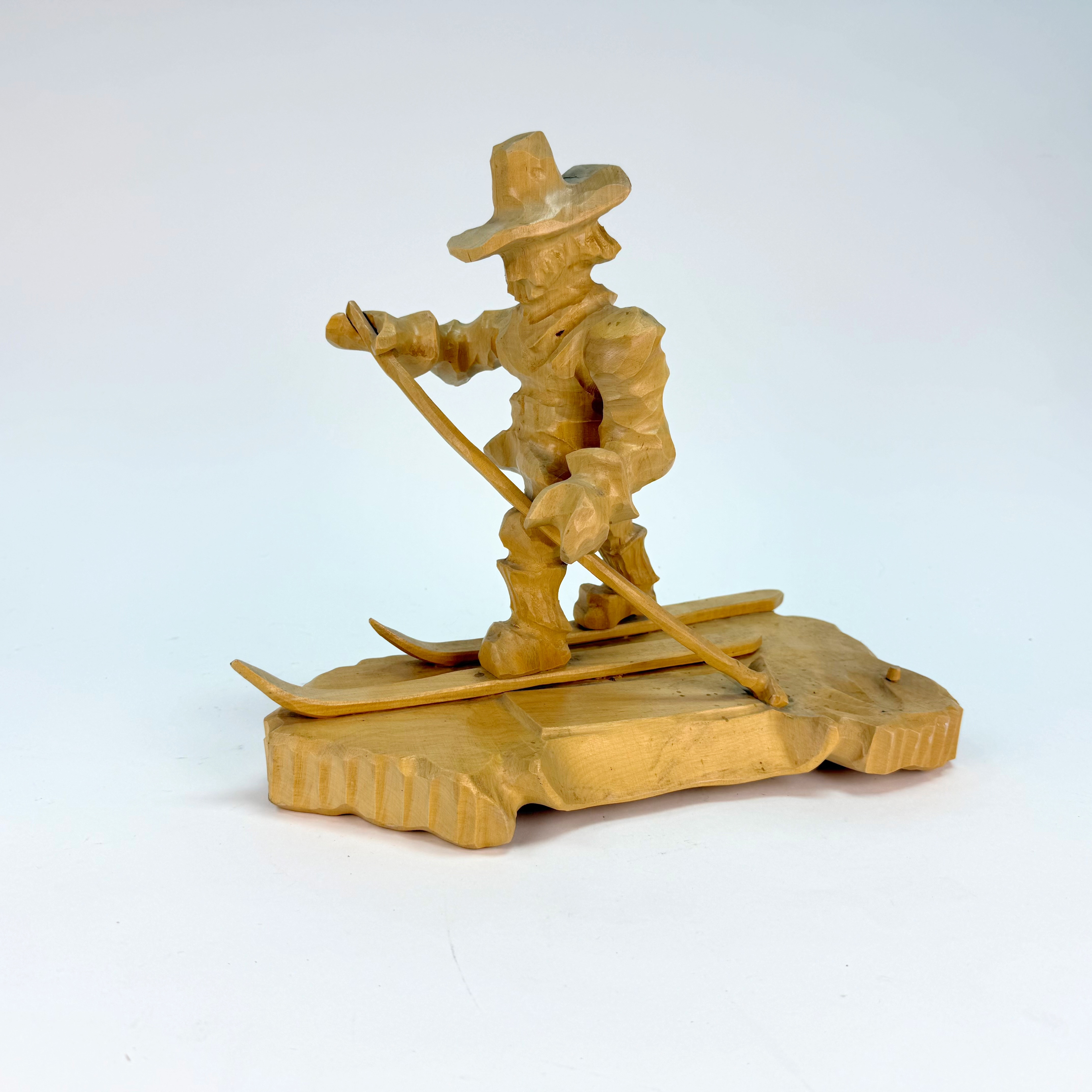NIKLAS SNIDARE. TRÄSKULPTUR - Gustav Wasa, etikett under, 1900 tal.