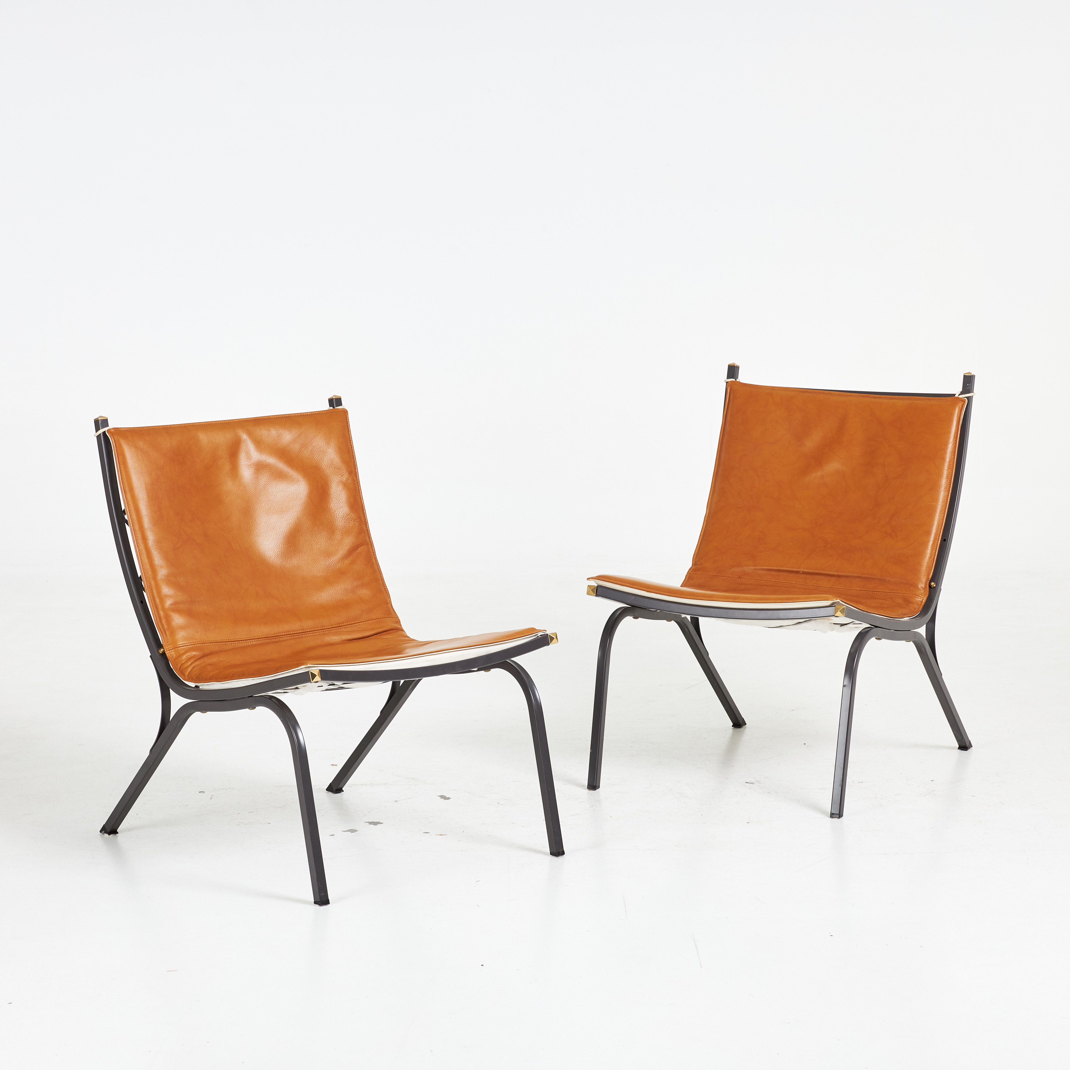 TORD BJÖRKLUND. LOUNGESTOLAR, 1-par, "Mira", Ikea.