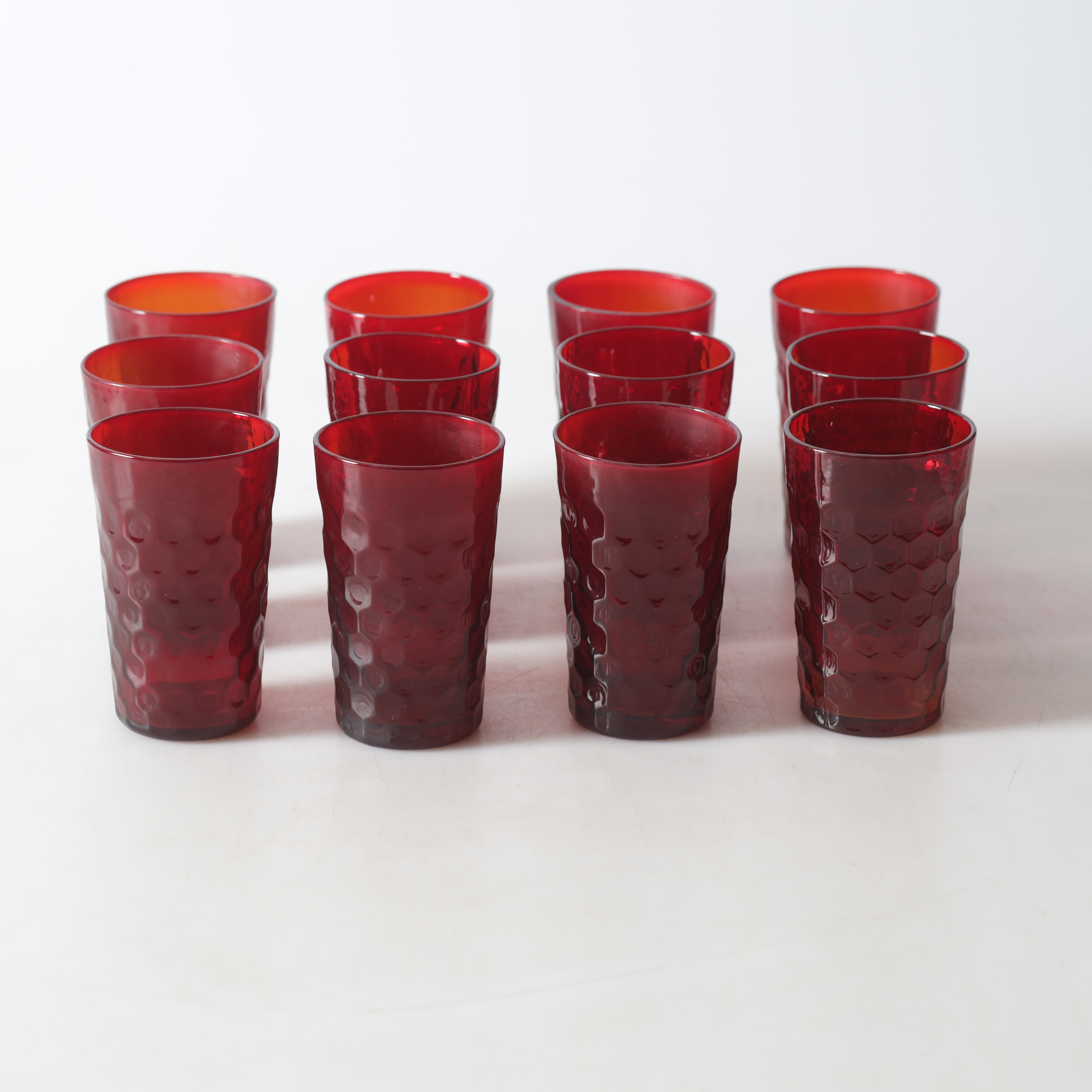 GLAS, 12 st. "Lyon", Reijmyre, 1900-tal.