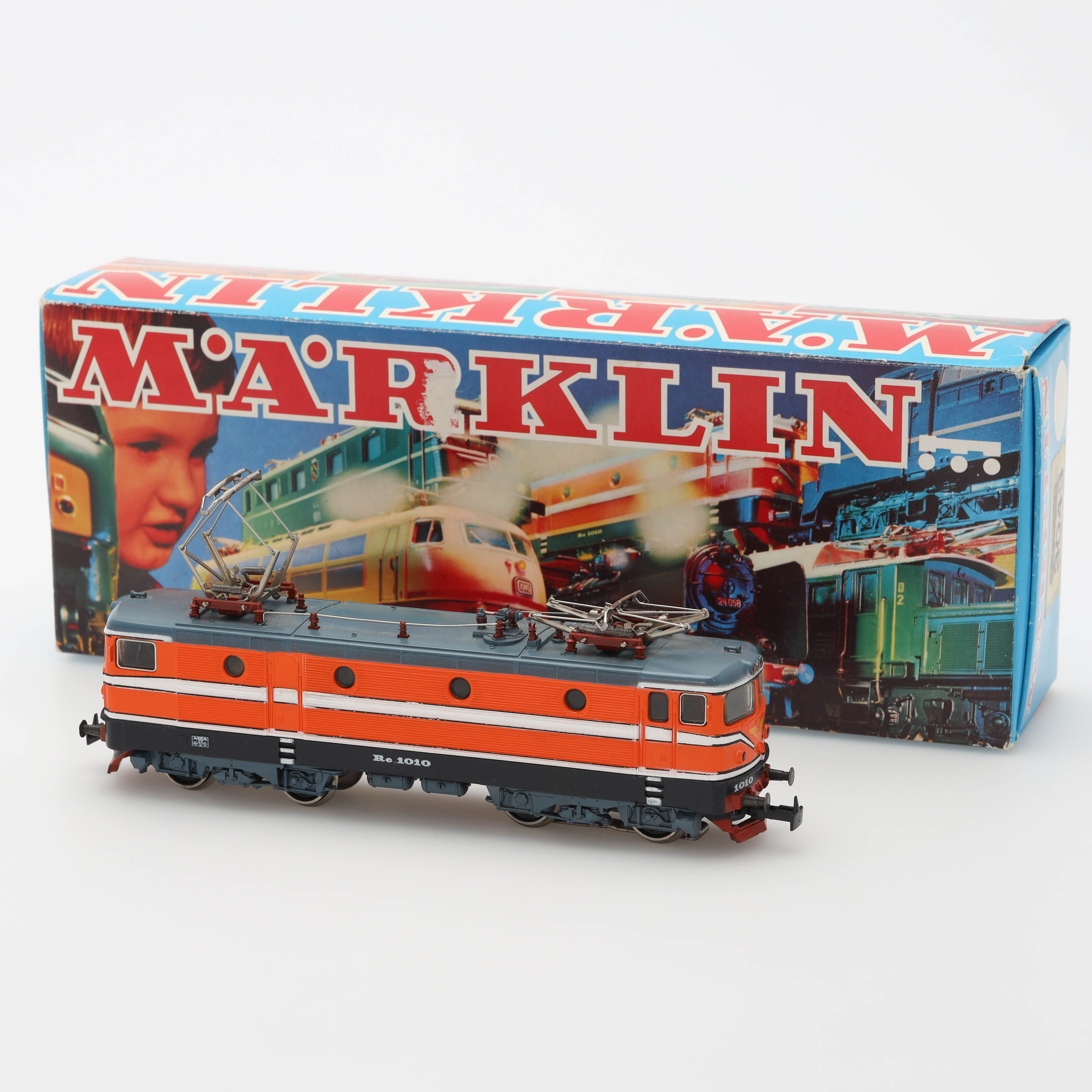 LOK, modell 3043, RC-1010, i originalkartong, H0, Märklin.
