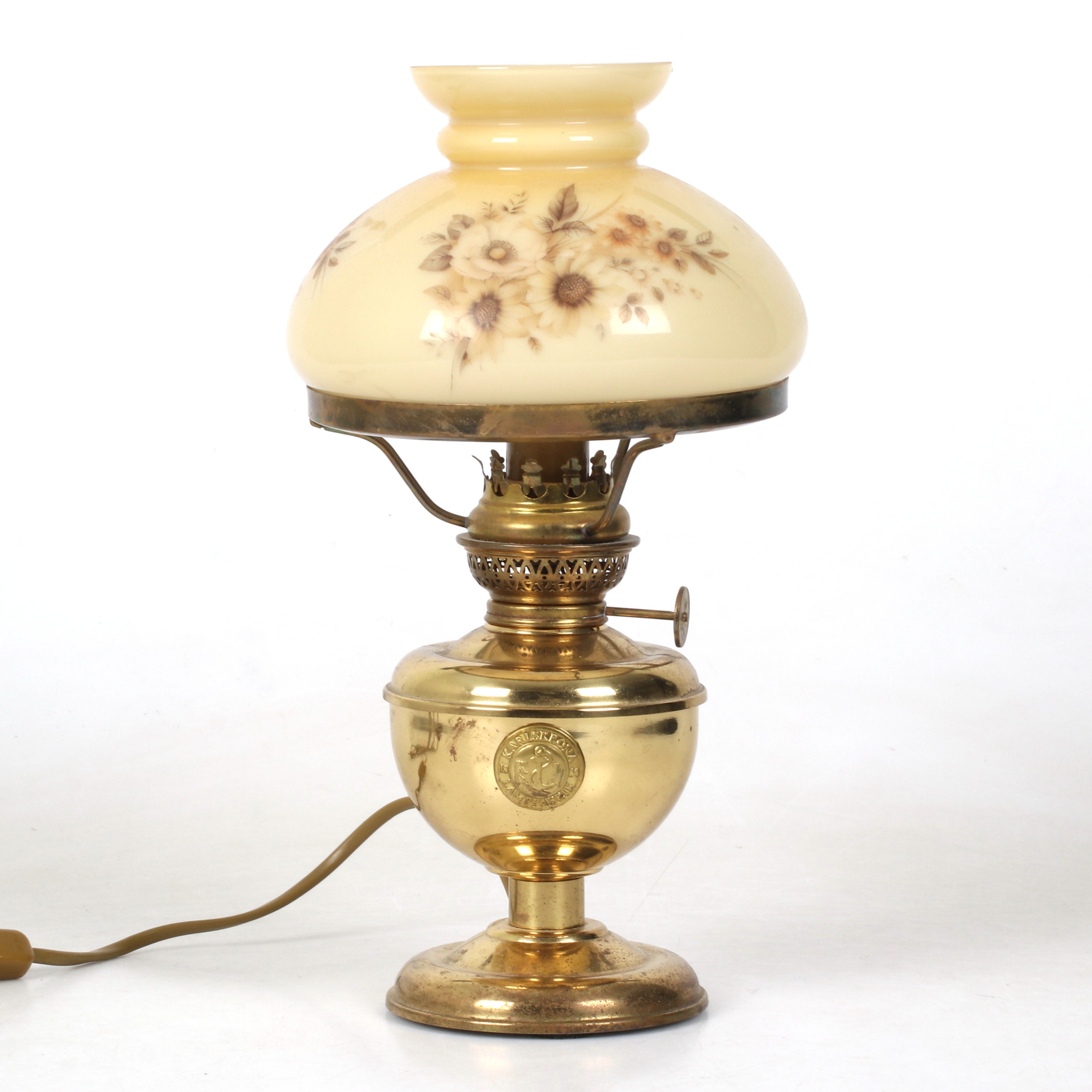 BORDSLAMPA, Karlskrona Lampfabrik, 1900-talets senare del.