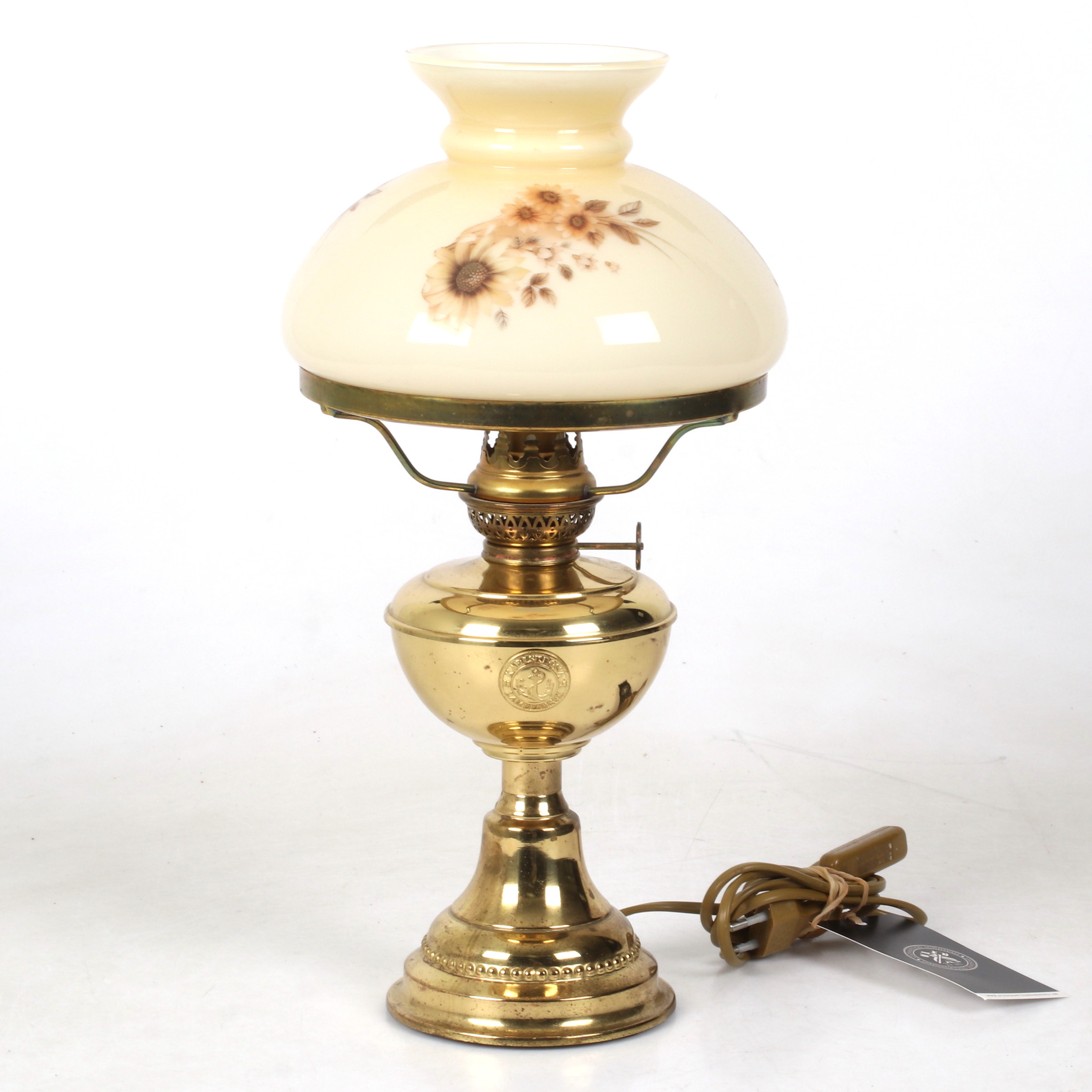 BORDSLAMPA, Karlskrona Lampfabrik, 1900-talets senare del.