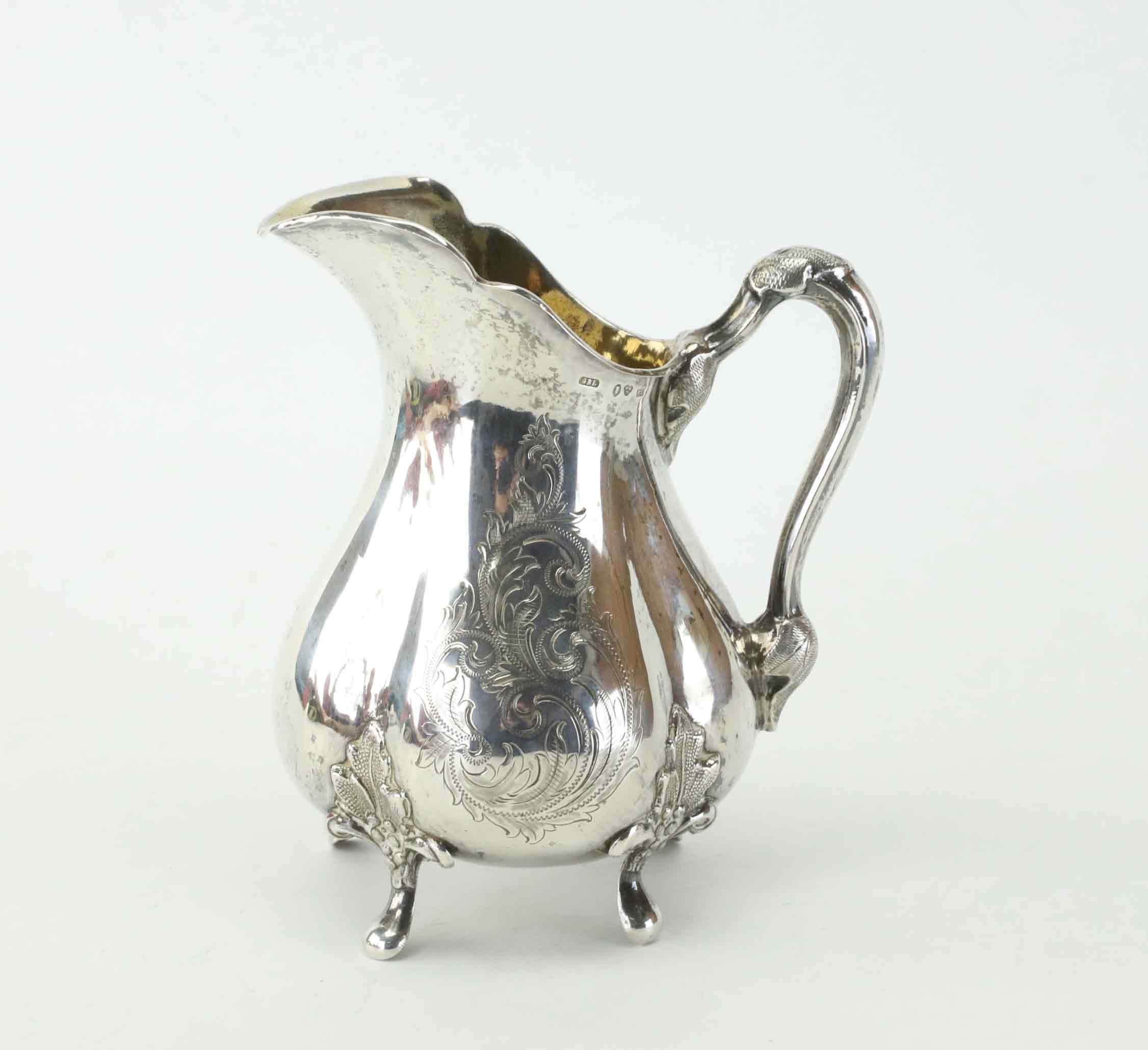KANNA, silver, rokoko-stil, Sockholm, 1873.