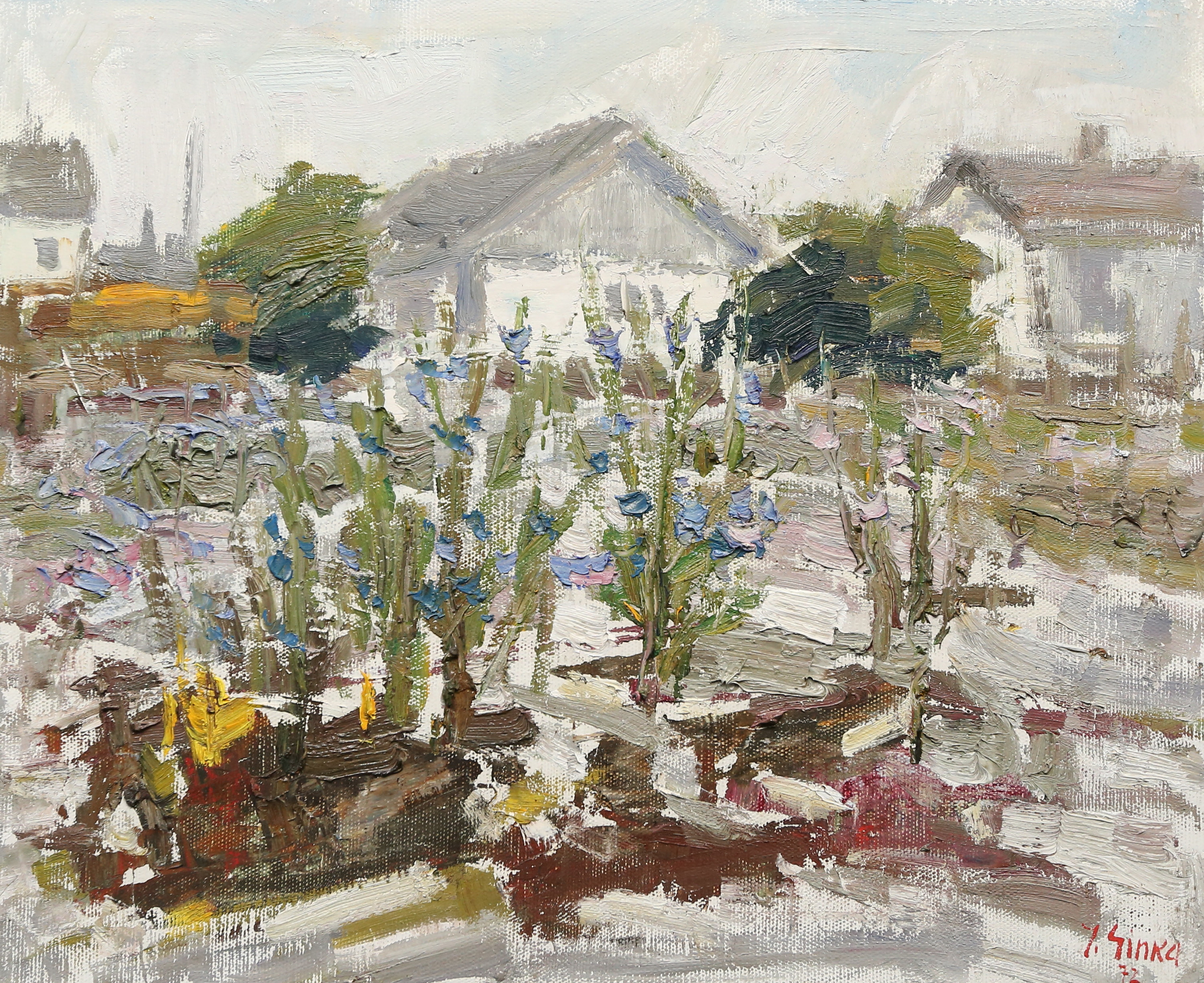 IMANTS SINKA. (LETTLAND, 1915-1993), olja på duk.