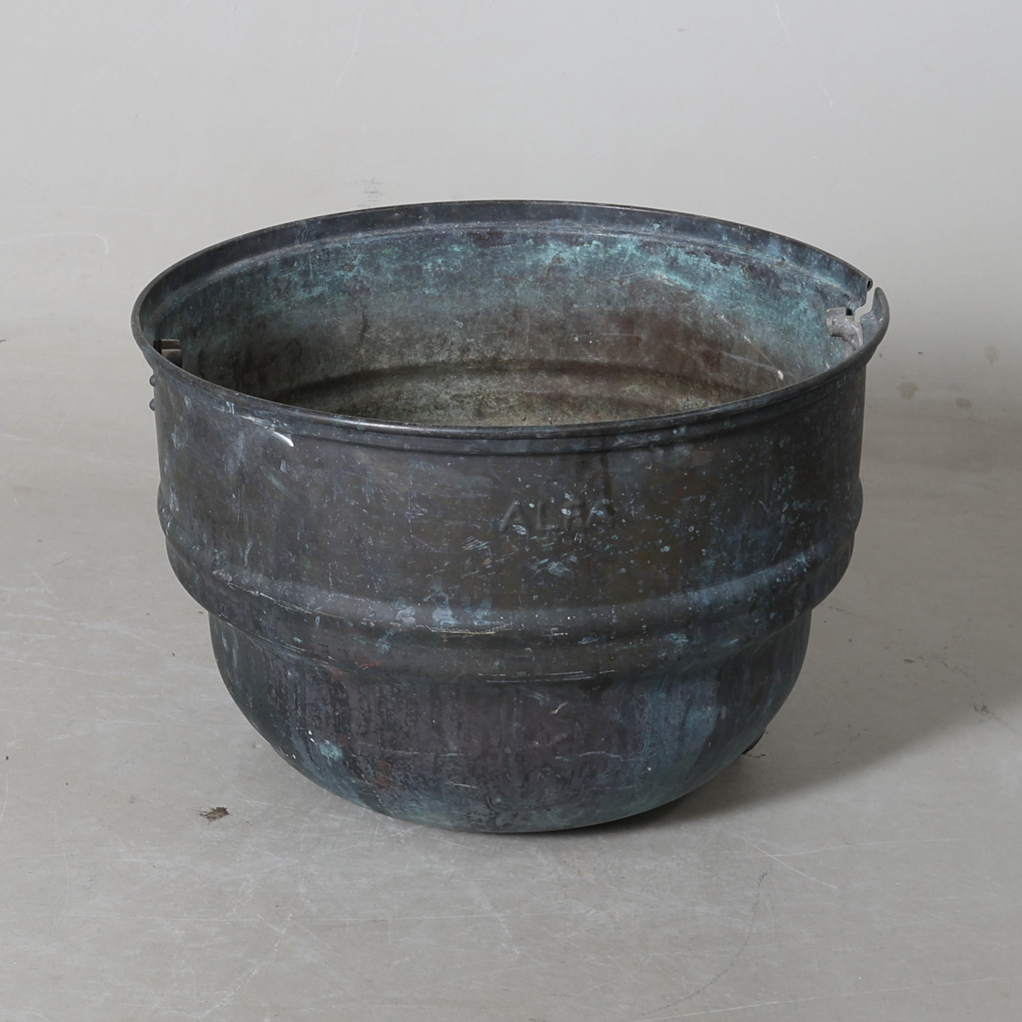 BALJA, med avrinning, koppar, 1900-tal.