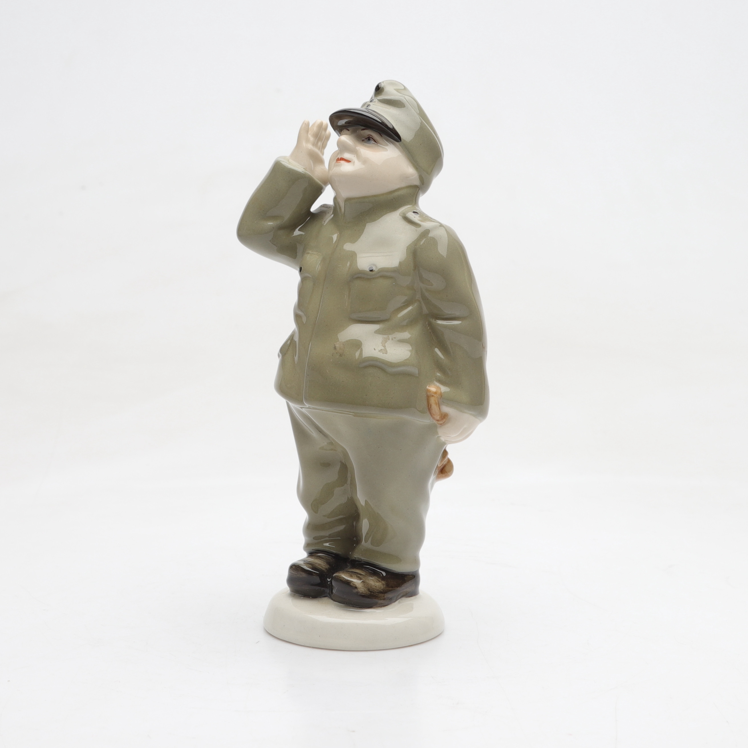 FIGURIN, porslin, Royal Dux, Tjeckoslovakien, 1900-tal.