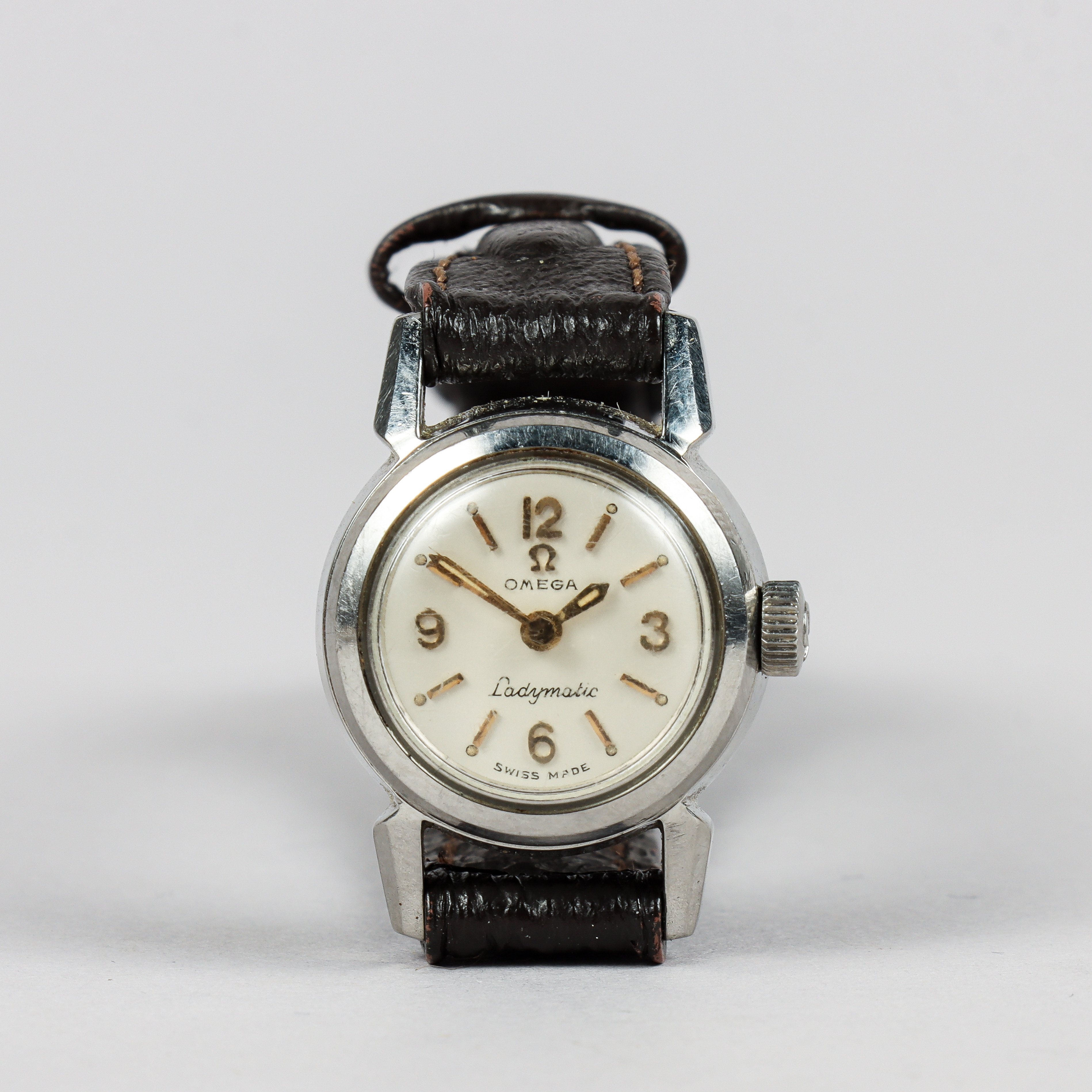 OMEGA Ladymatic, stål, 1900-talets mitt.