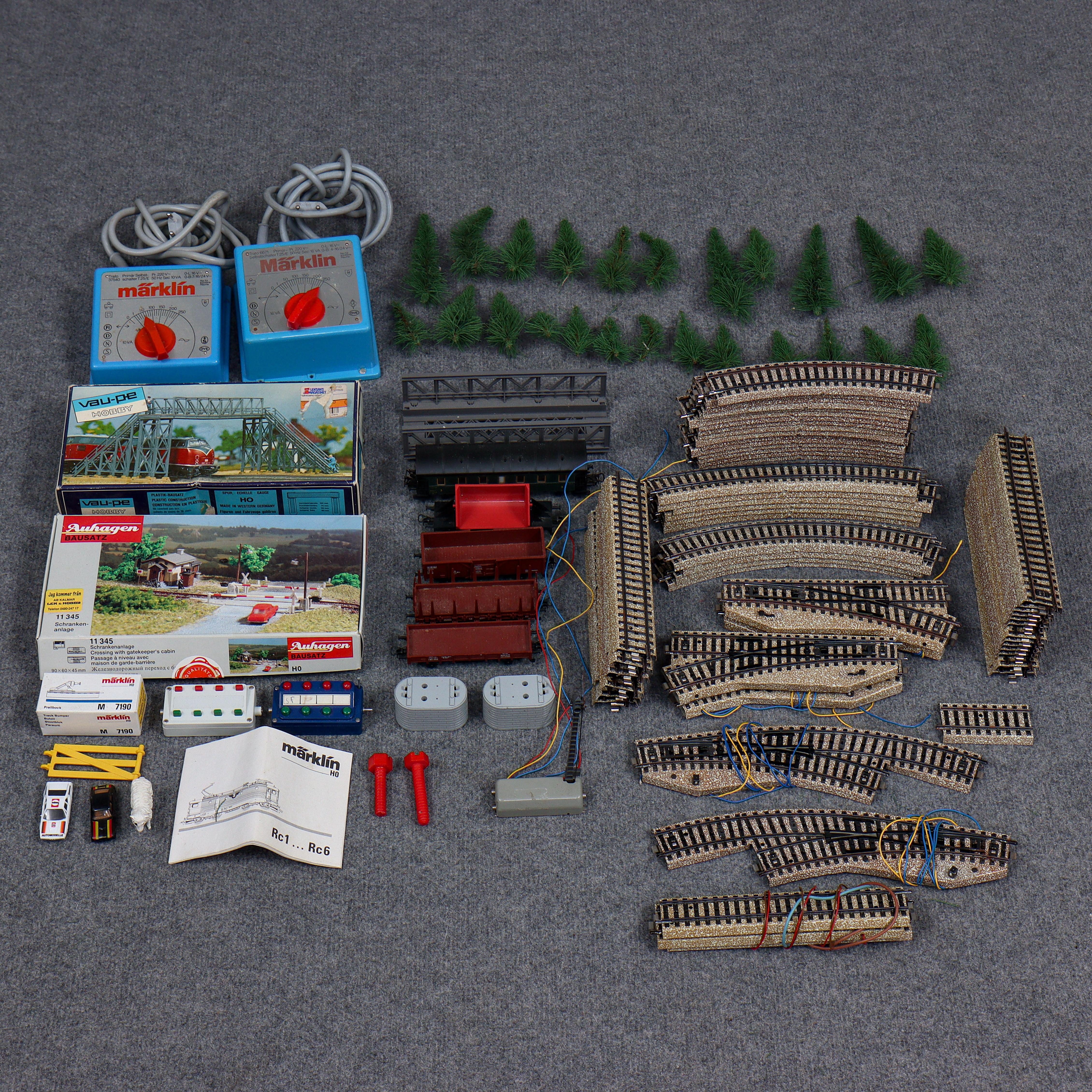 MÄRKLIN, RÄLS, VAGNAR MM.