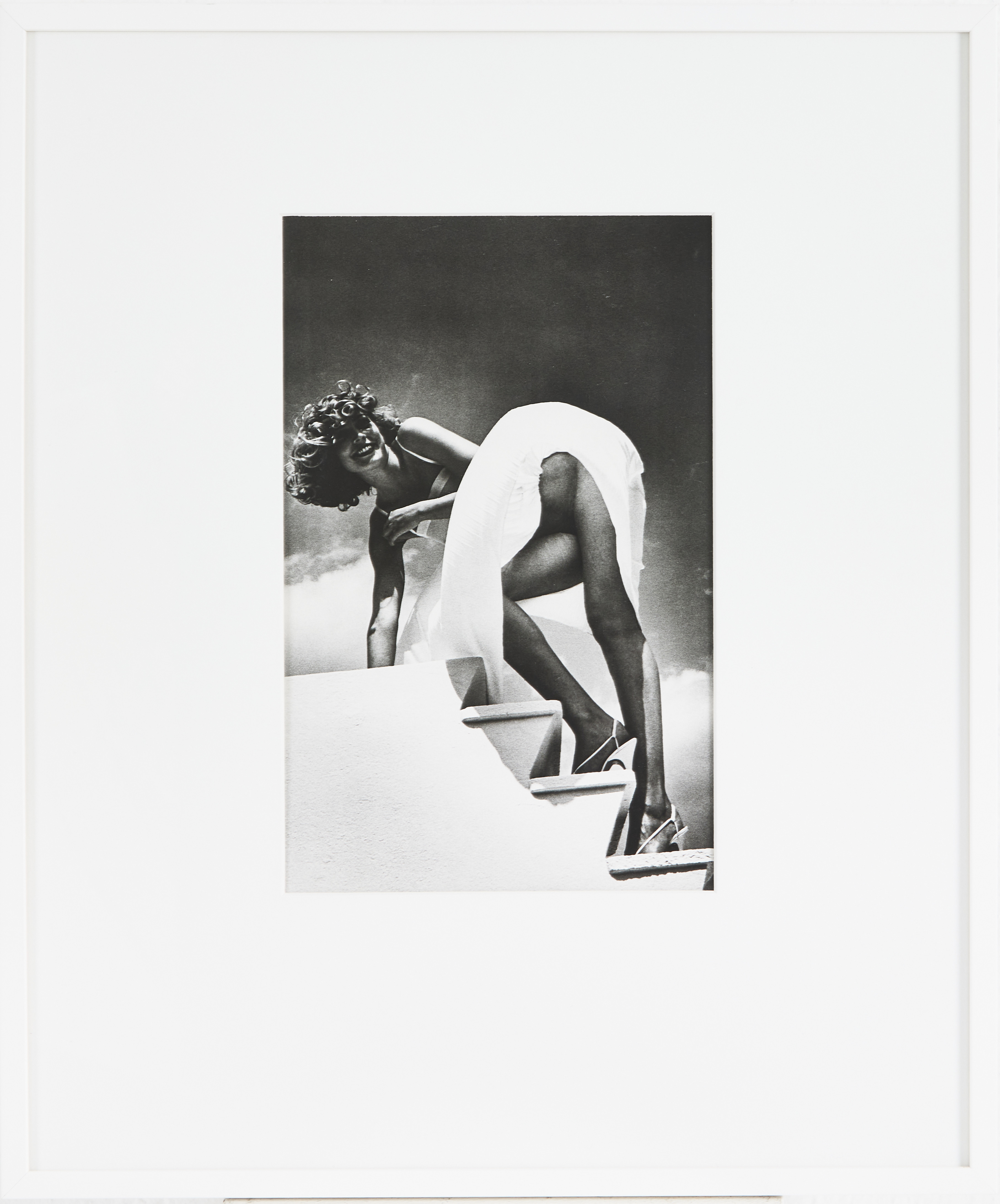 HELMUT NEWTON. “St. Jean Cap Ferrat, 1978", offsetlitografiskt fotografi, ur sviten Special Collection från 1979.