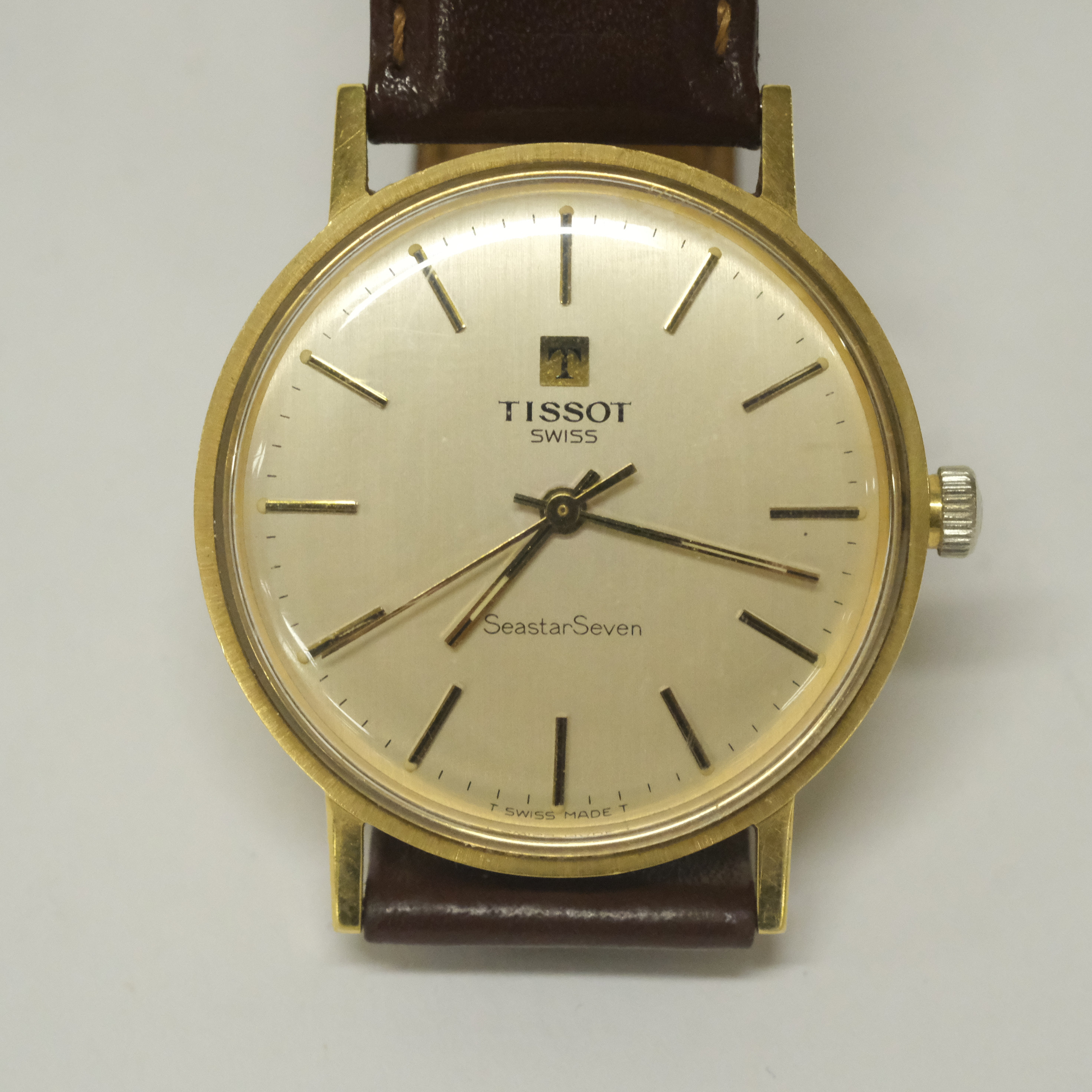 ARMBANDSUR, TISSOT SEVEN STAR, 18K GULD.