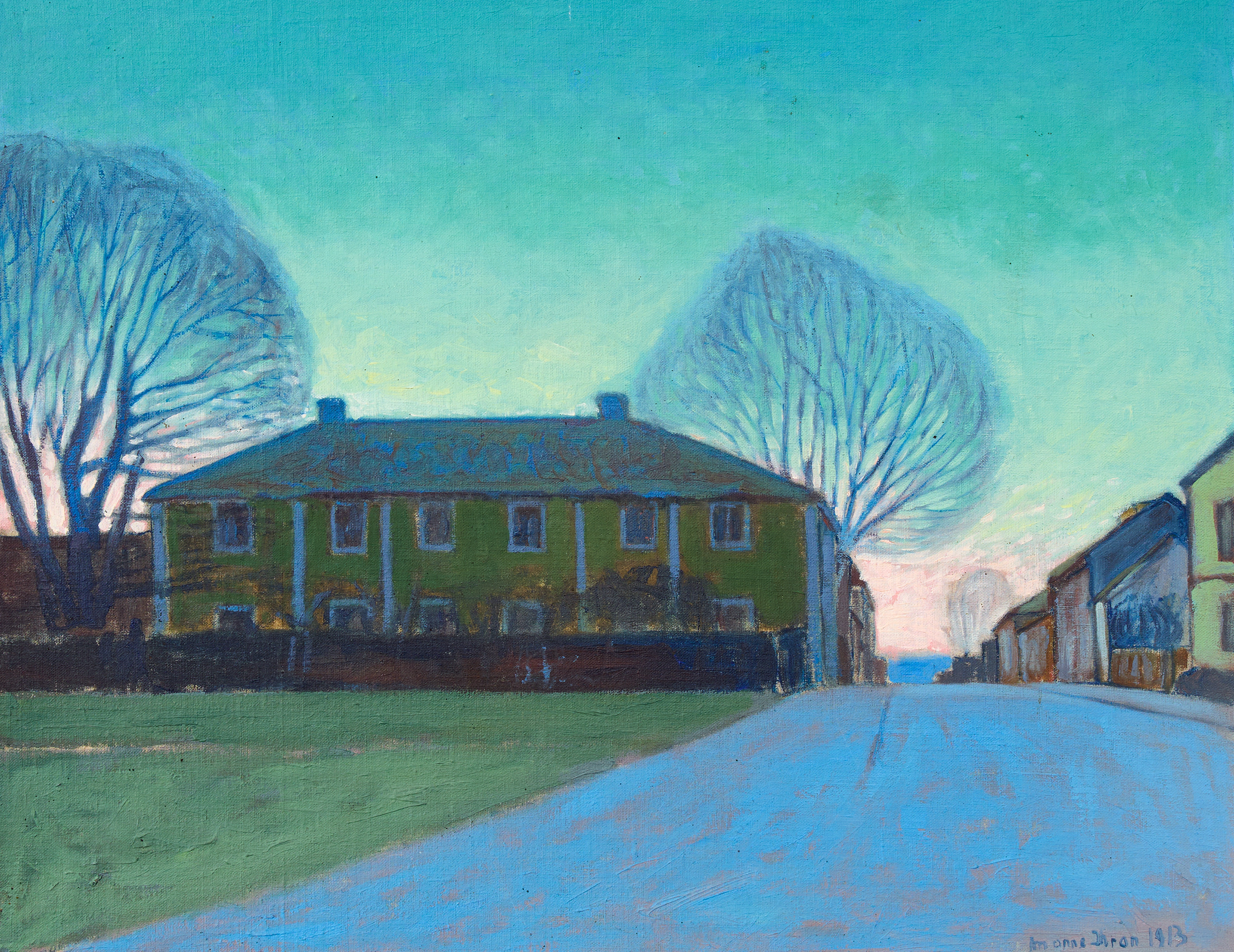 MANNE IHRAN (1877-1917). Geijersgården, Uppsala.