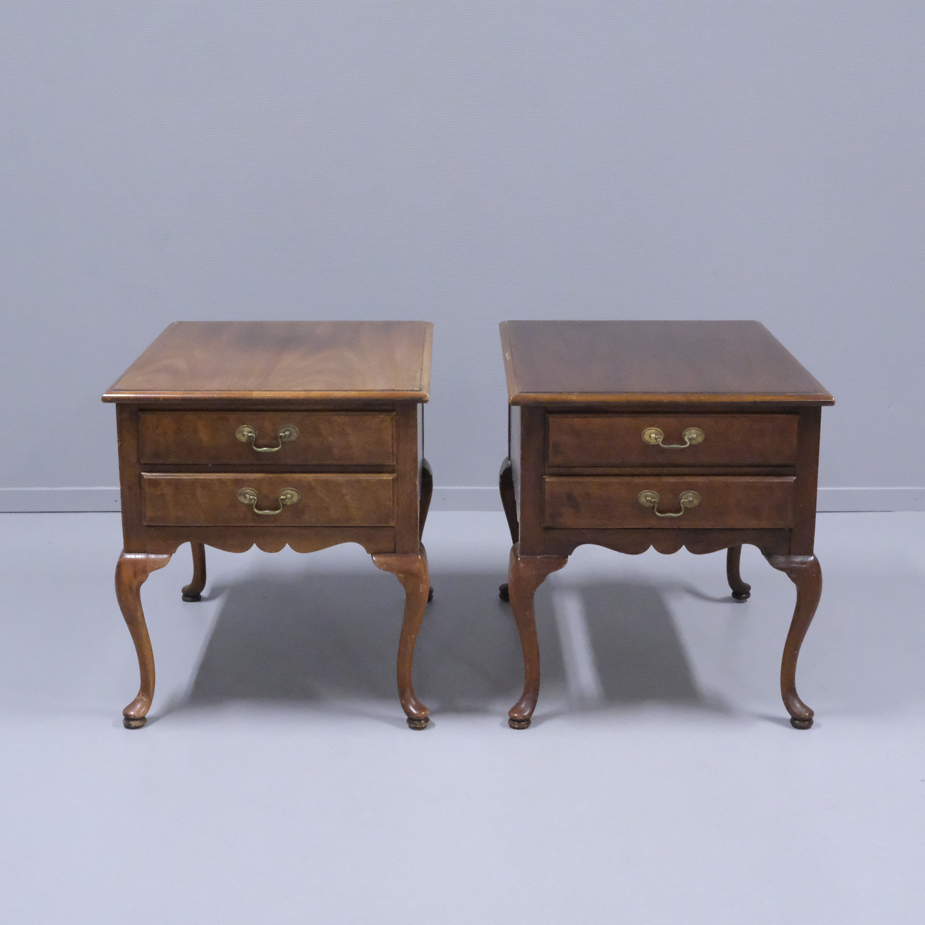 SÄNGBORD, ETT PAR, MAHOGNY, ROKOKOSTIL, AMERICAN MASTERPIECE COLLECTION, HICKORY.