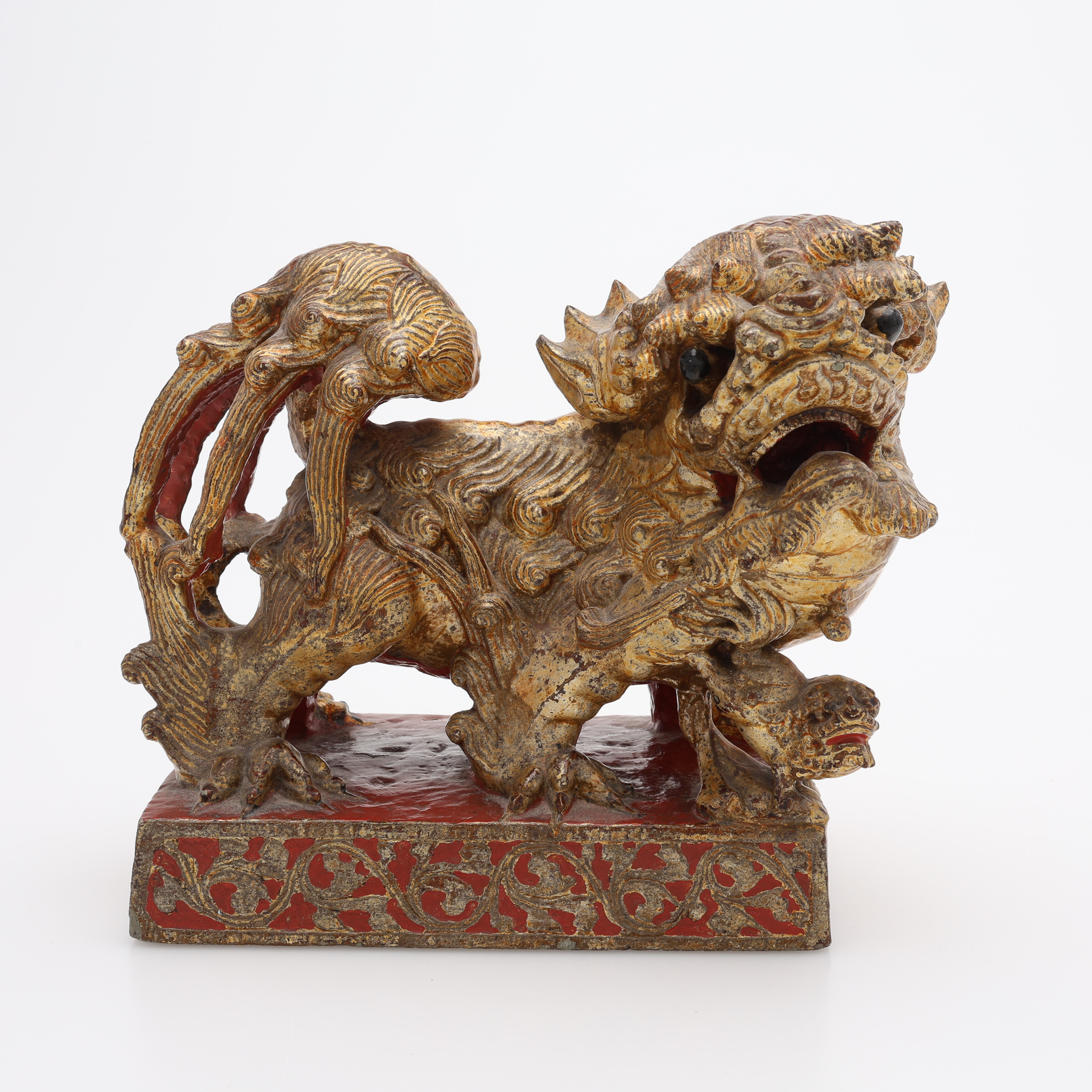 FO-HUND, KINA, SEN QINGPERIOD, 1800-TAL.