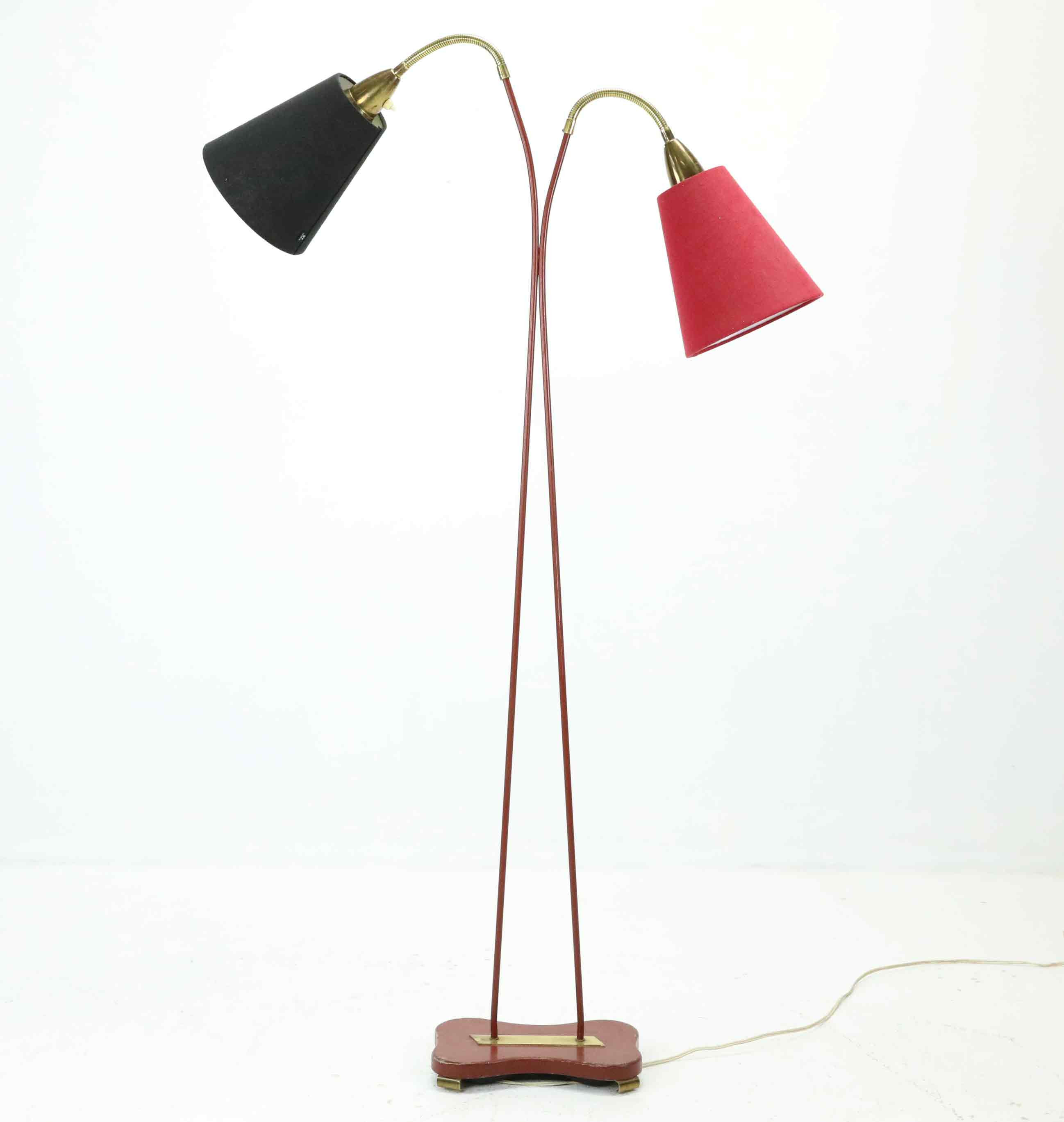 GOLVLAMPA, Modell 154, Eskilstuna Elektrofabrik, 1940/50-tal.