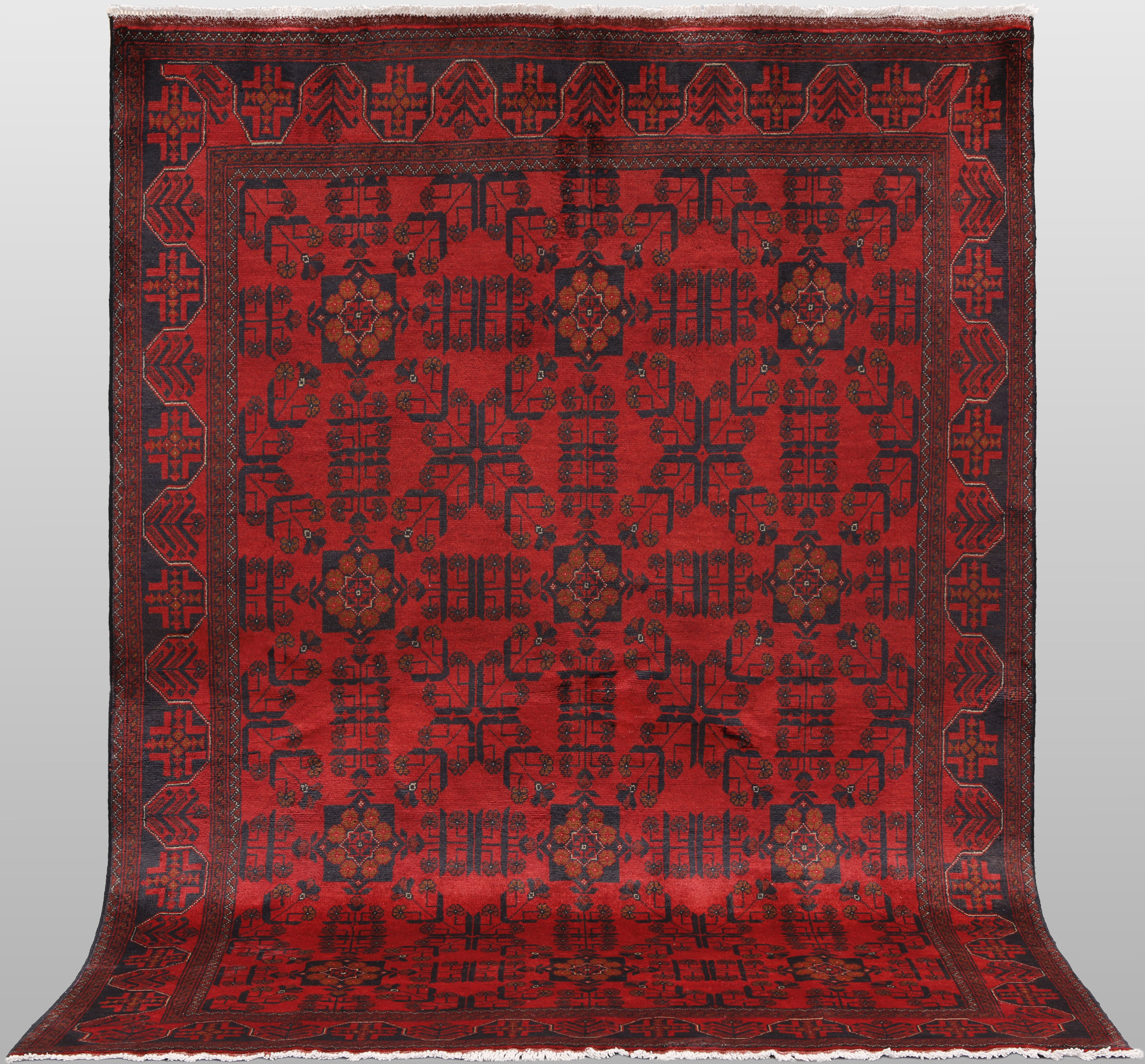 ORIENTMATTA. Afghan fine, 227 x 172 cm.