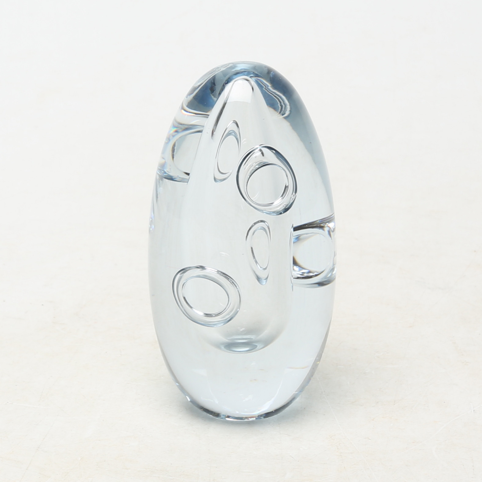 SKULPTUR, glas, Strömbergshyttan, osignerad.