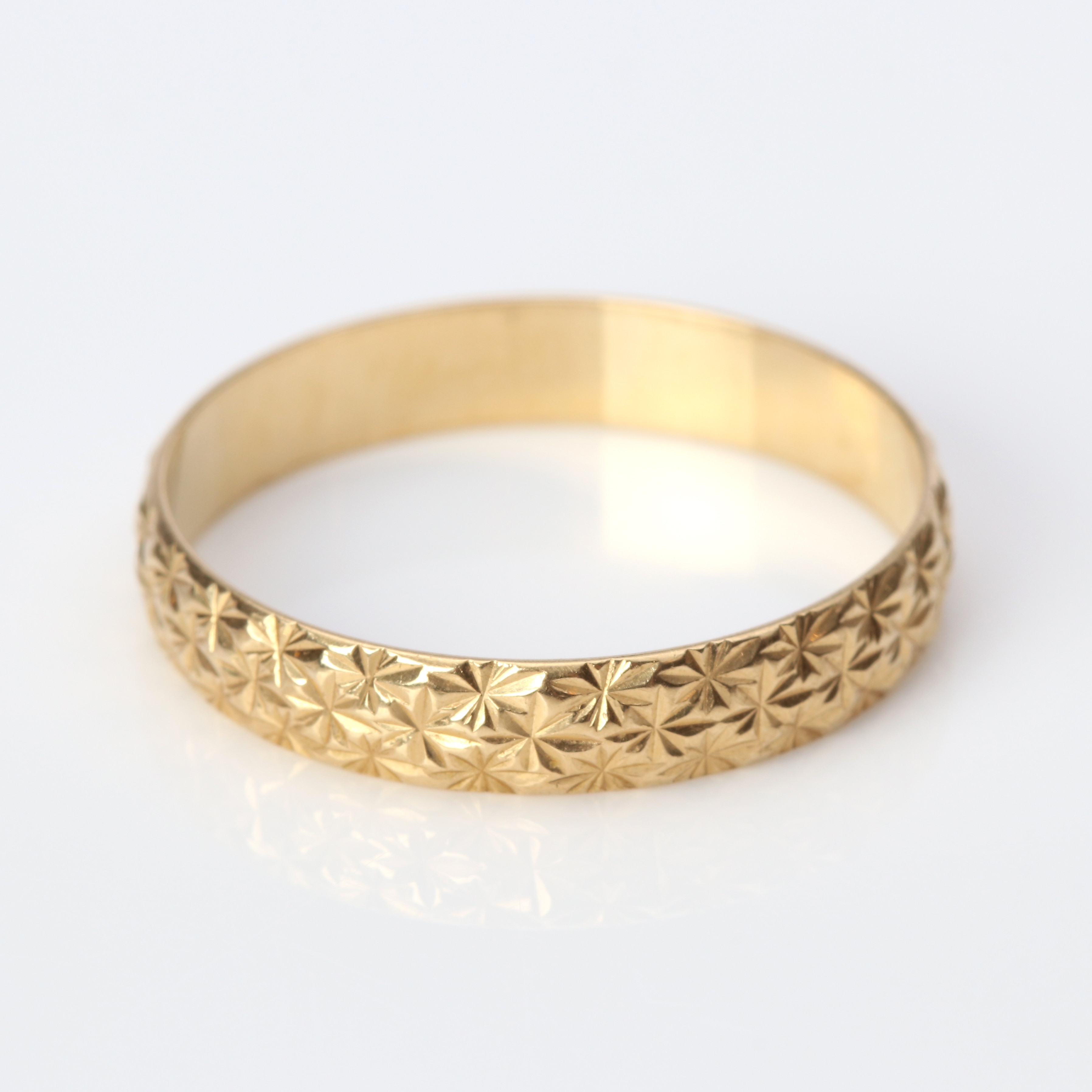 RING. 18k guld, Arezzo, Italien, vikt ca 3,1 gram.