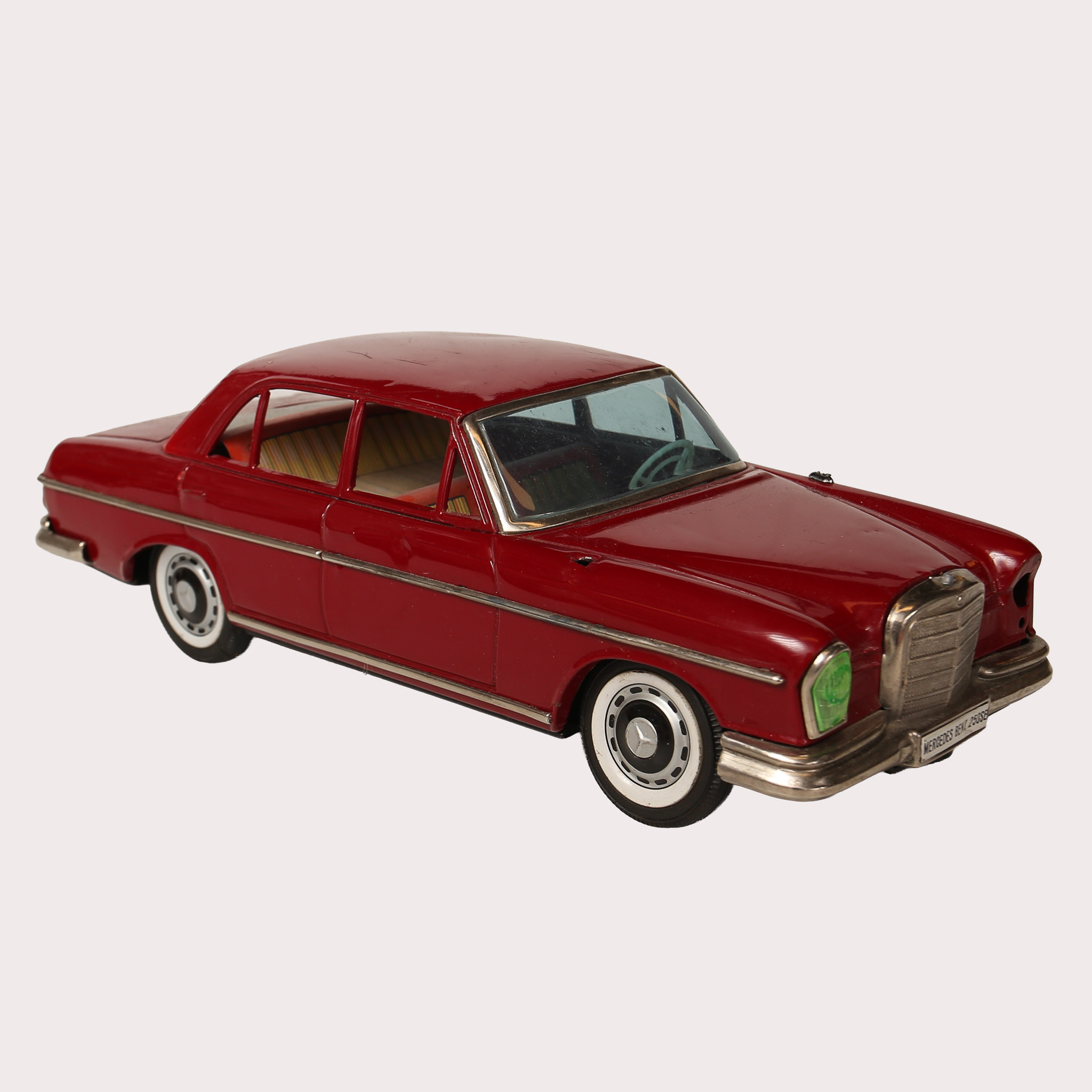 Plåtbil Mercedes 250 SE, Ichiko, Japan 1960-tal.