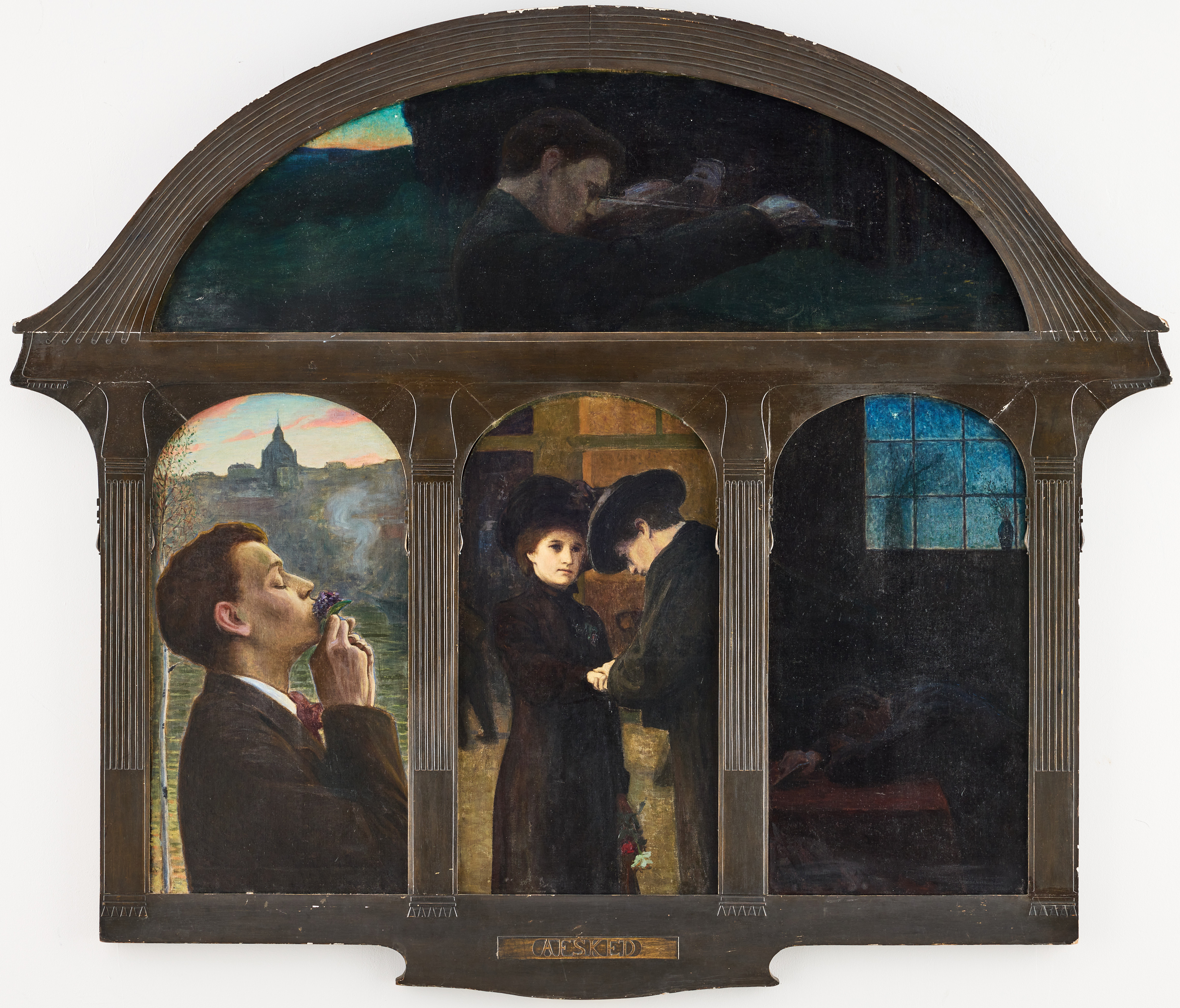 GUNNAR BÖRJESON. "Afsked".