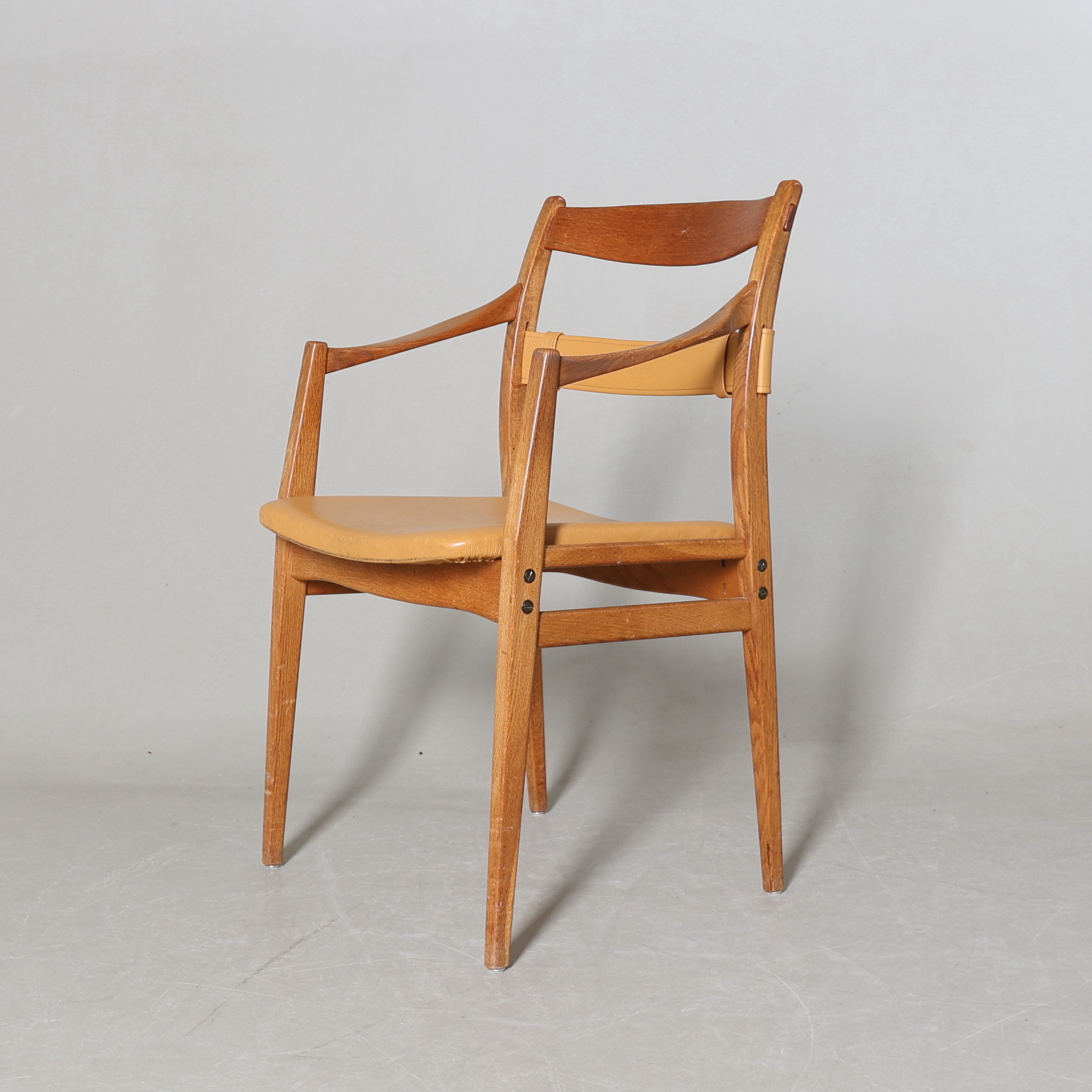 YNGVE EKSTRÖM. karmstol, "Remus", Swedese, 1960-tal.