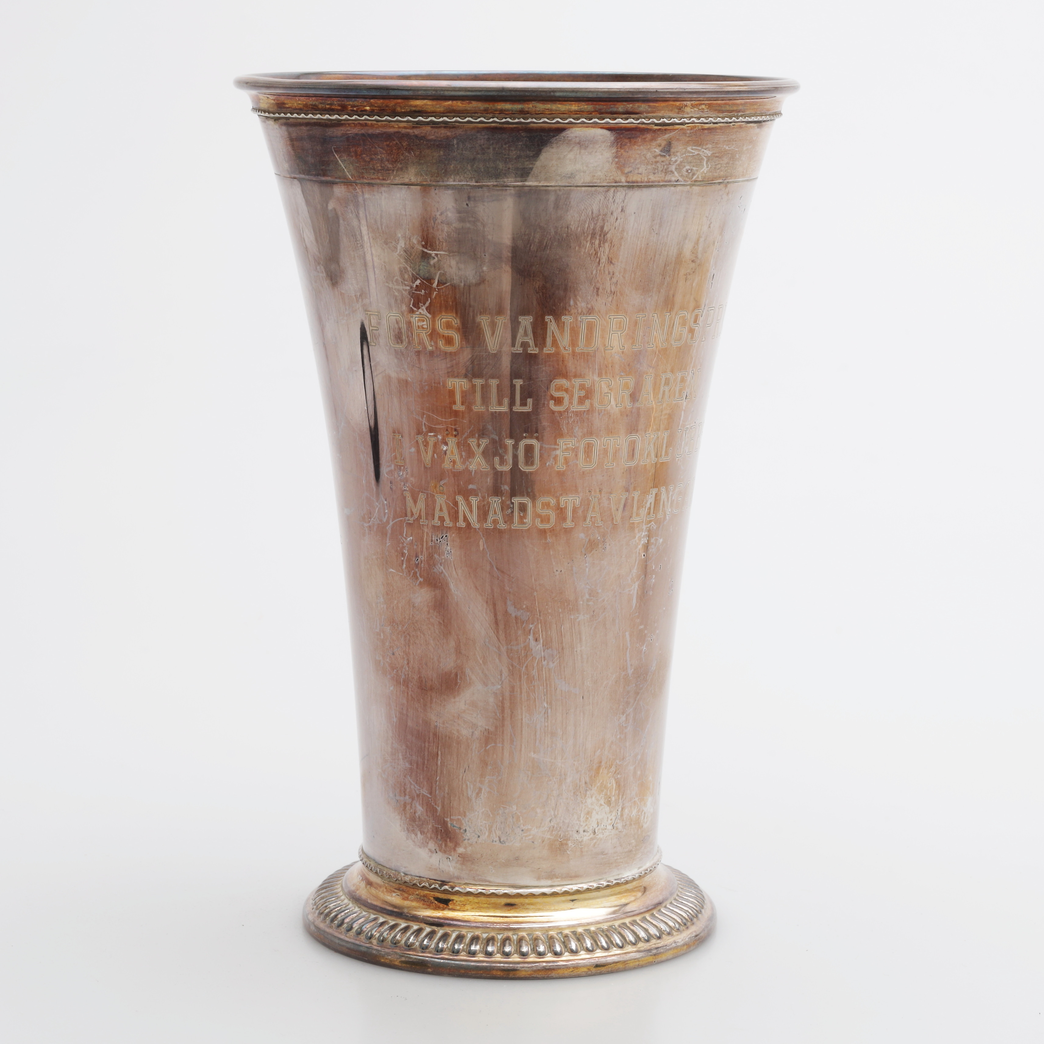 POKAL, sterlingsilver, CGH, 1959, vikt 369 cm.