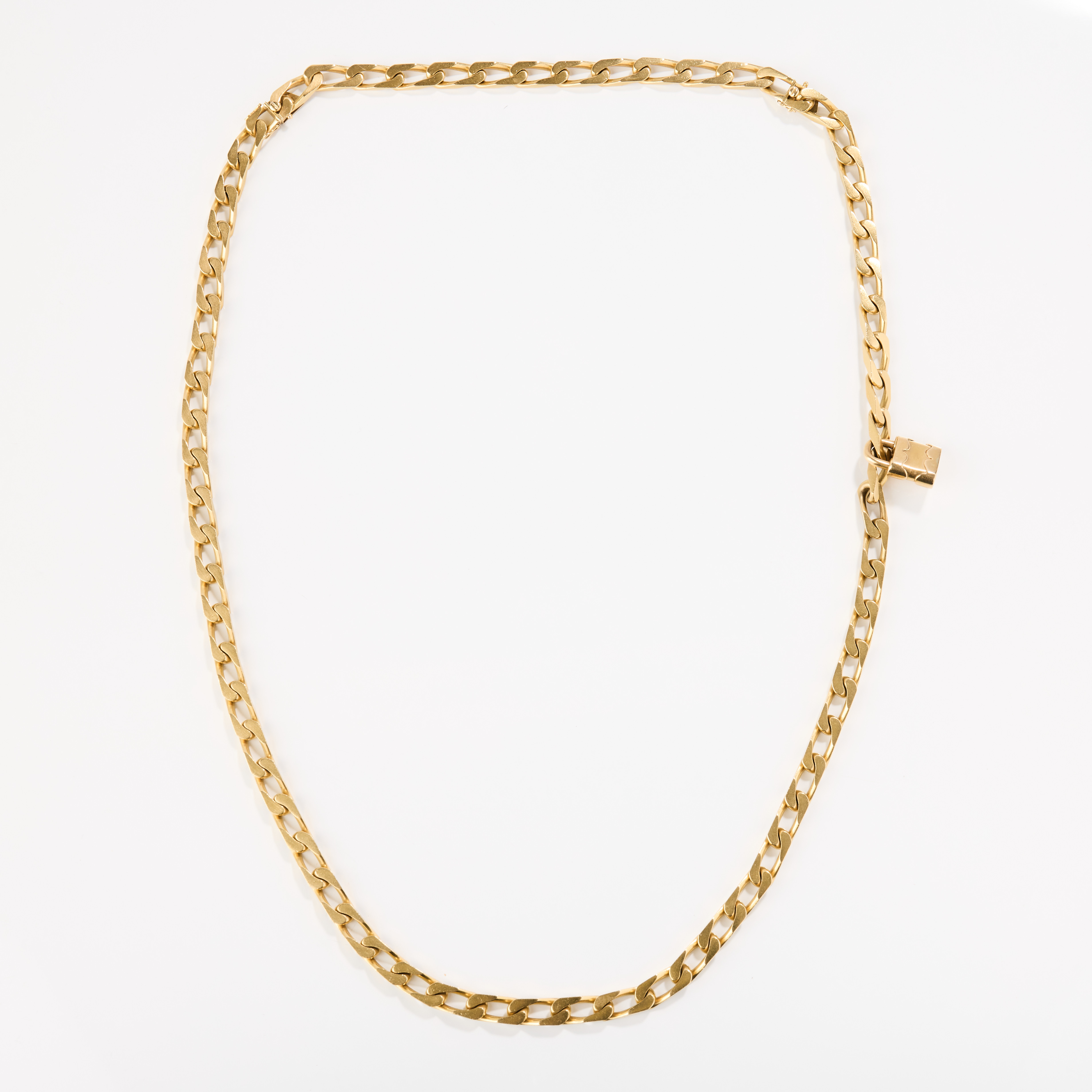 BUCHERER. Collier och armband, 18K guld, Schweiz 1980-tal.