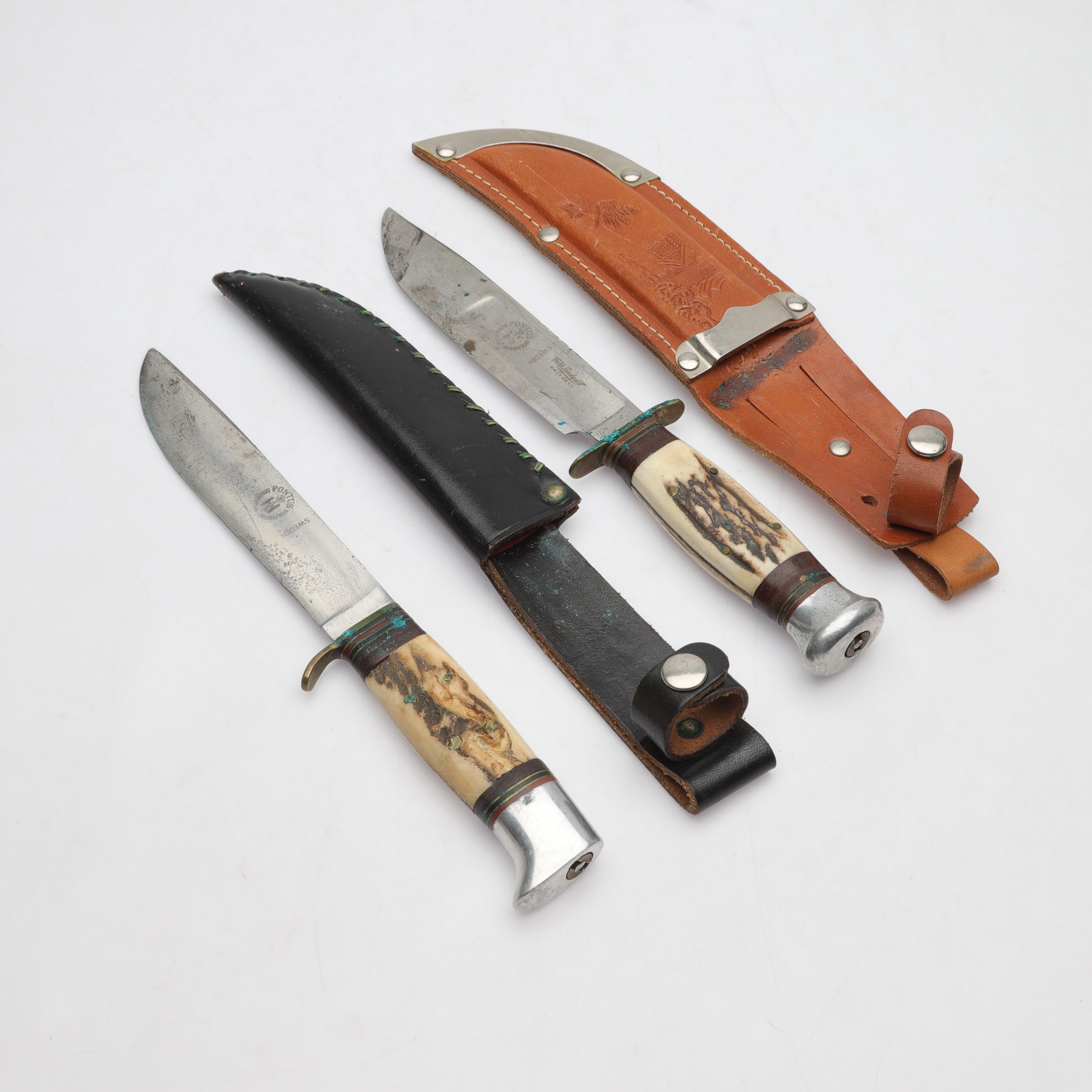 KNIVAR, 2 st, Pontus Holmberg, Eskilstuna, Sverige, 1900-talets andra hälft.