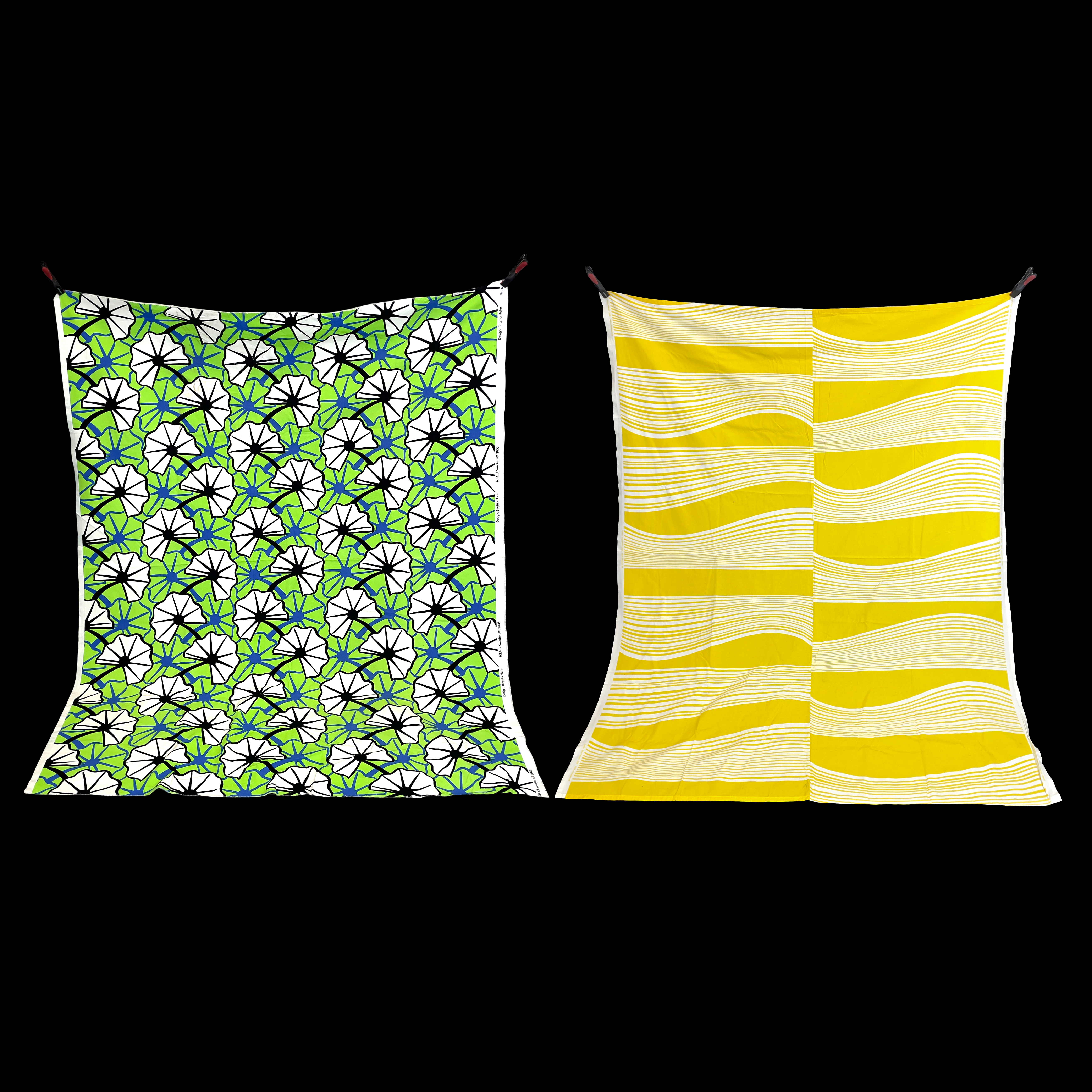 TYGLÄNGDER, 2 st. Birgitta Hahn, Erika Pekkari, IKEA, 2000-tal.