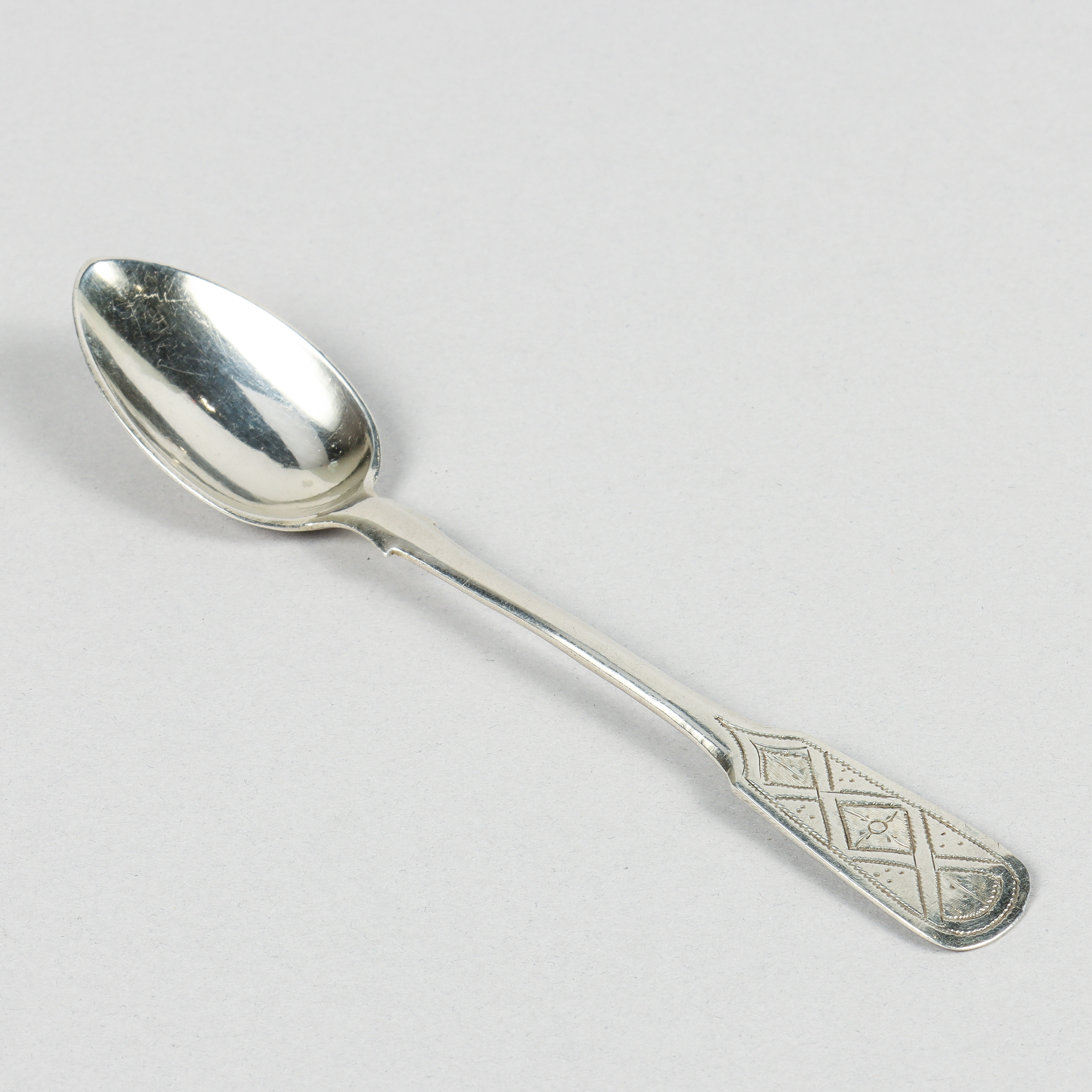 TESKED, silver Ivan Alekseevich Alekseev, kontrollmästare, Viktor Vasilyevich Savinsky eller Venjamin Vasilyevich Savinsky, Moskva 1868.