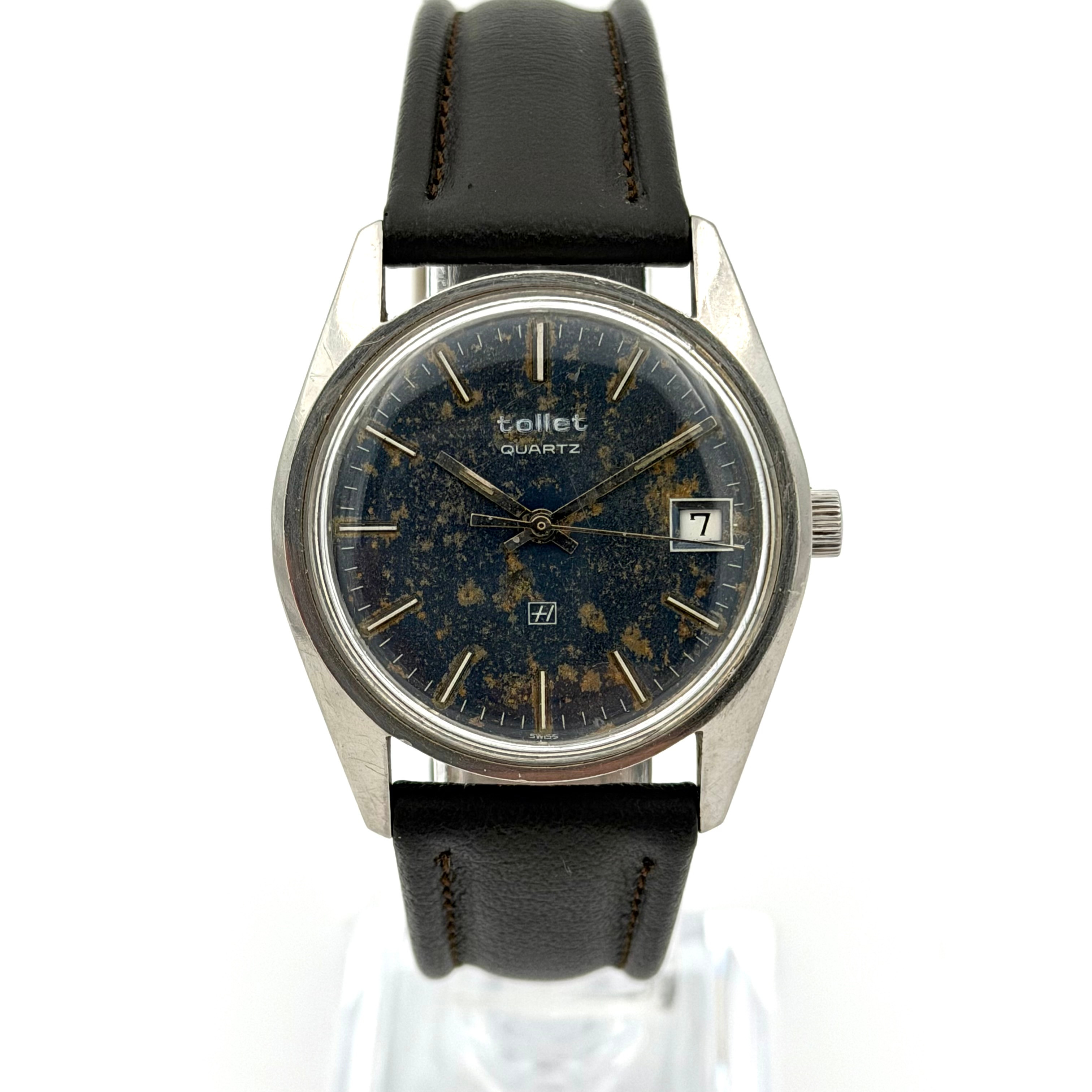 TOLLET, armbandsur, 1970/80-tal, quartz, stål.