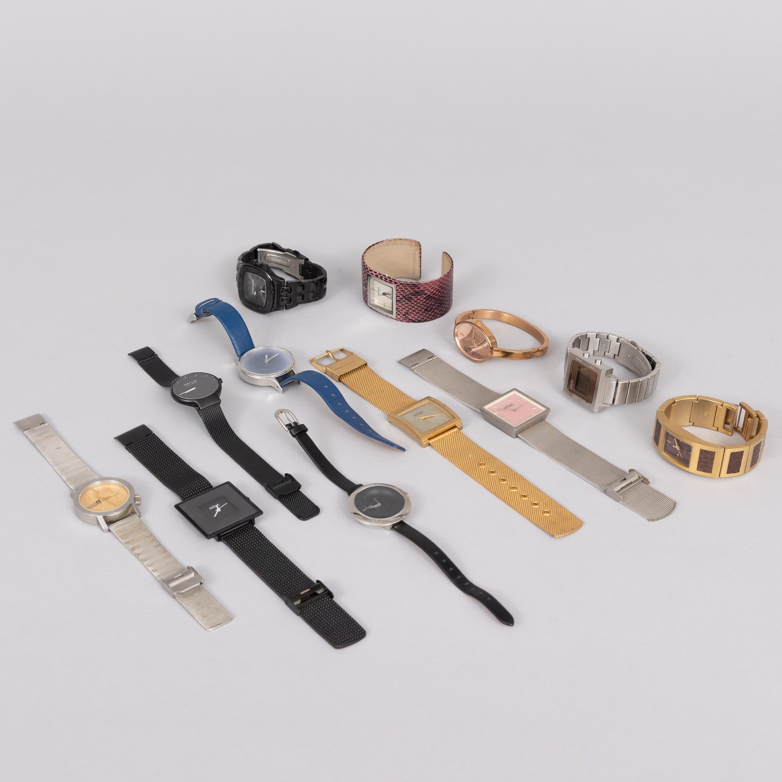 ARMBANDSUR, 12 st, Axcent of Scandinavia, Dyrberg/Kern, Bering Max René, Akteo J-C Mareschal Design, Quartz.
