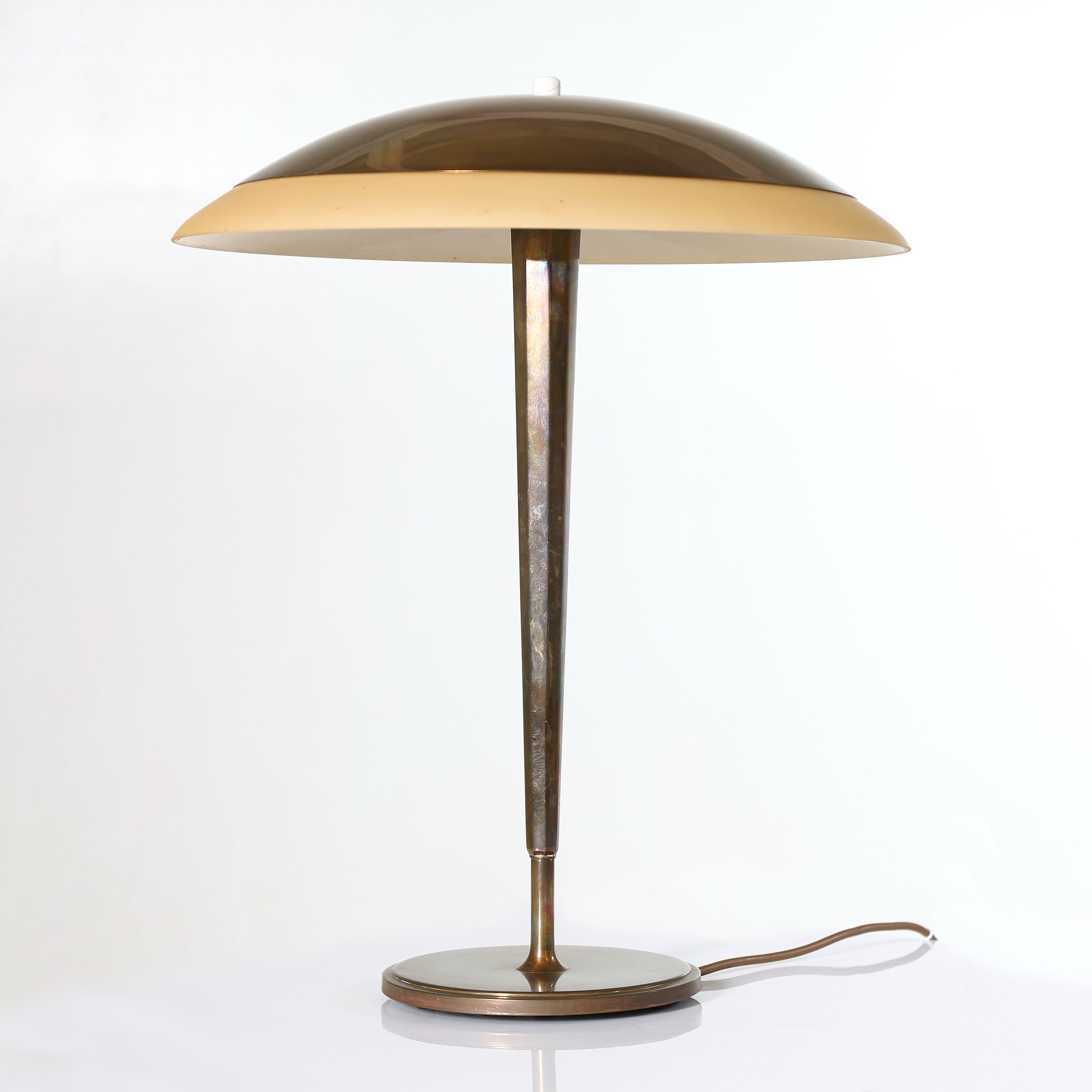 HARALD NOTINI. Bordslampa, modell 15199, Arvid Böhlmarks Lampfabrik, 1940-tal, Swedish Modern.