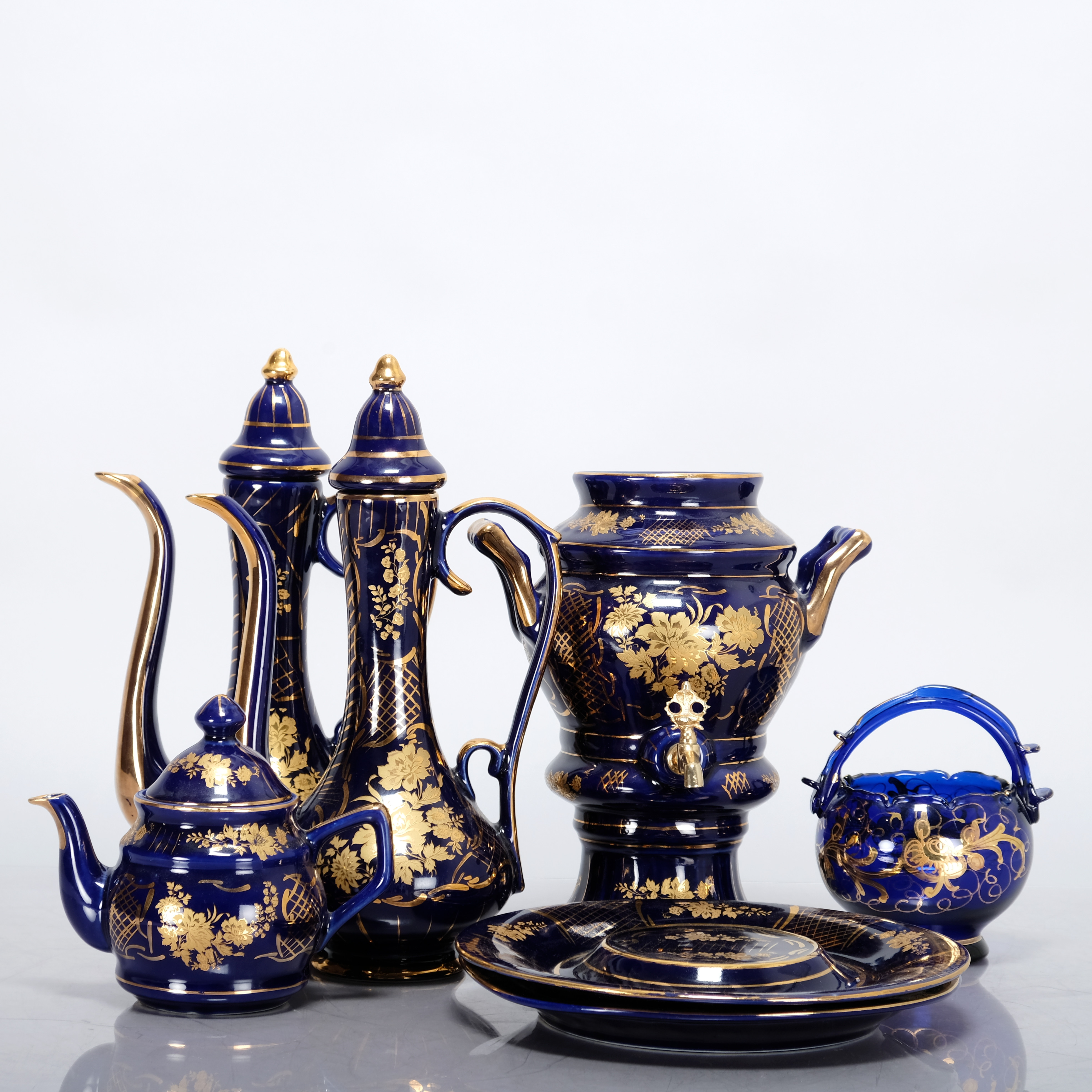 TURKISK SAMOVAR (7 delar).