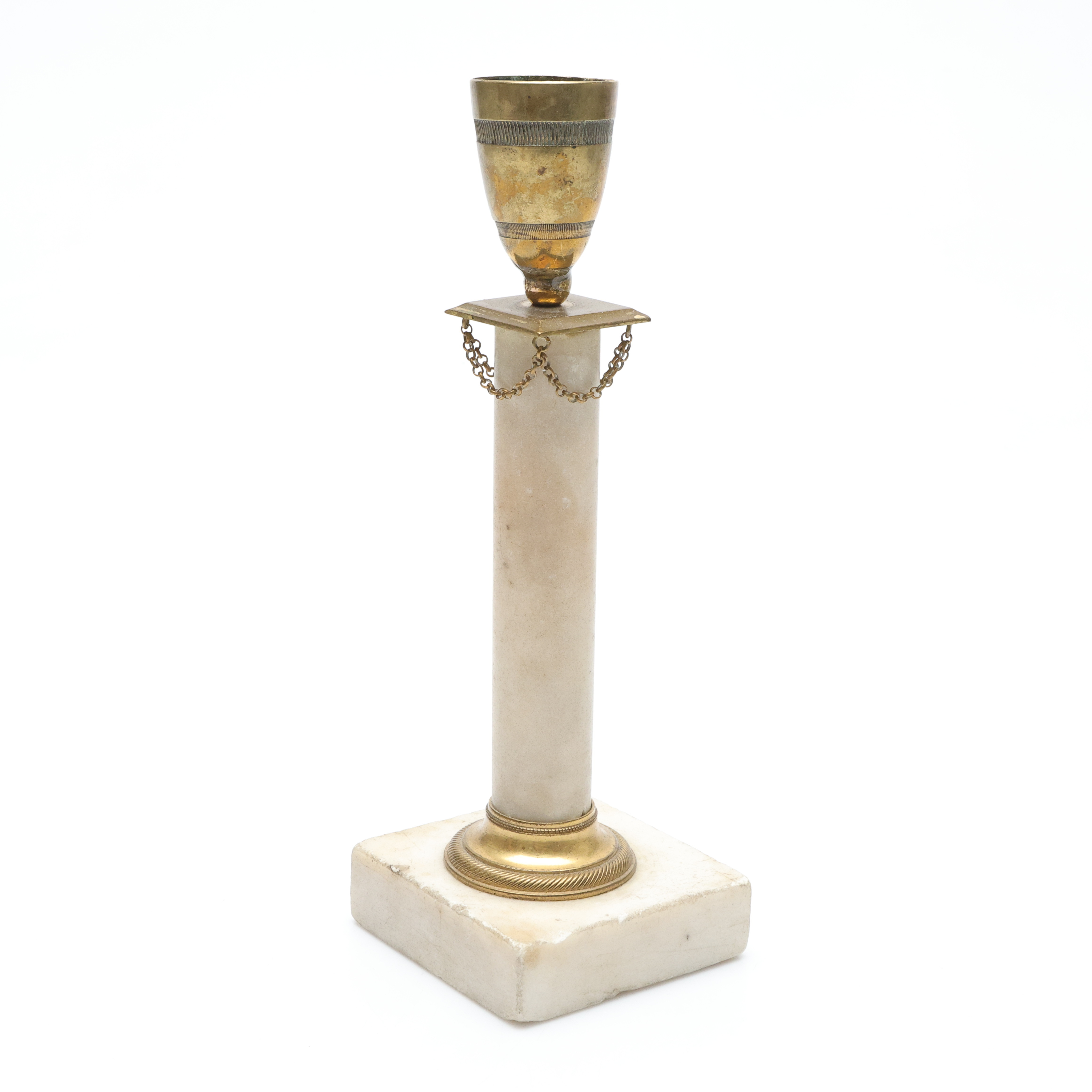LJUSSTAKE, sengustaviansk, 1800-tal.