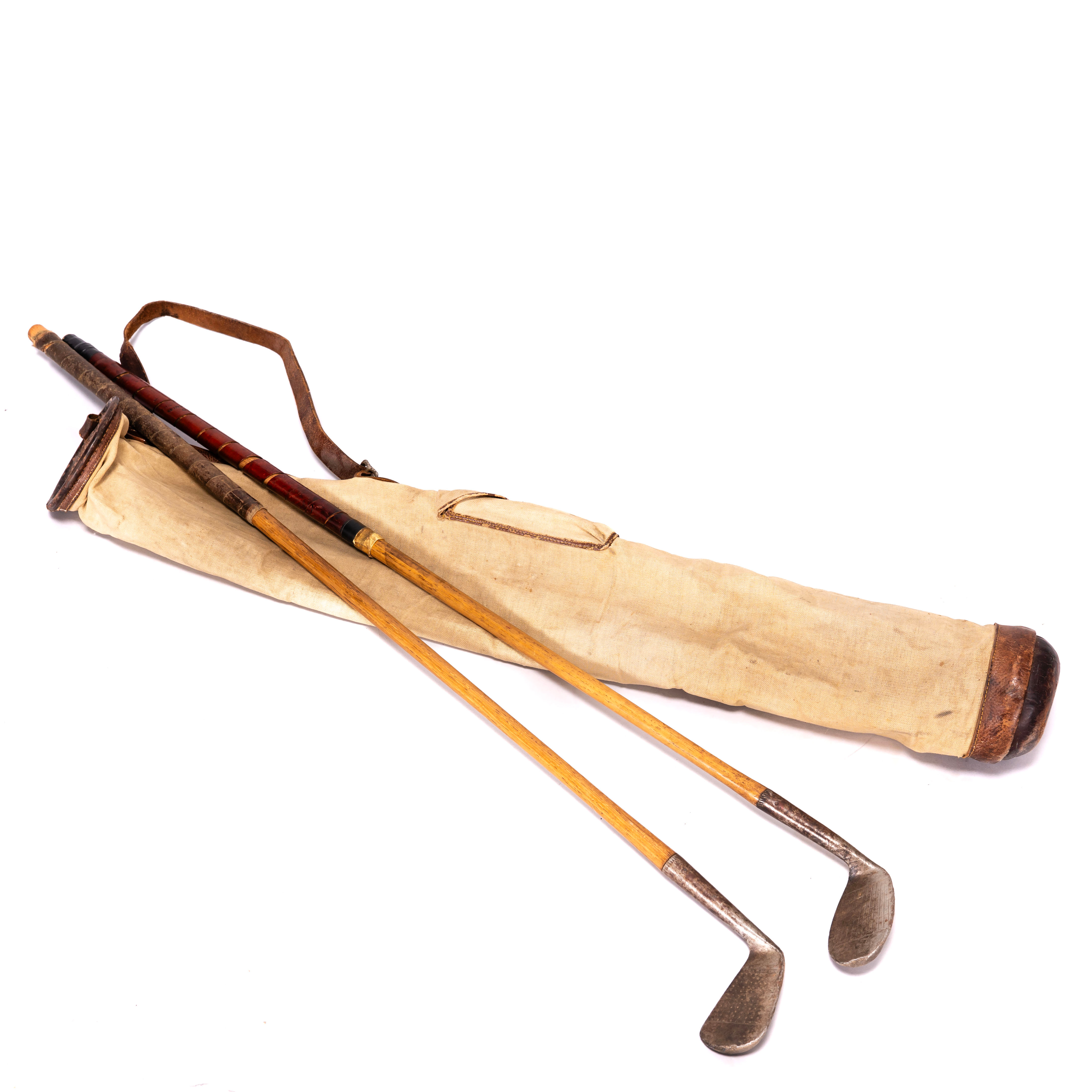 Golfklubbor, 2 st, Mashie Niblick, tidigt 1900-tal.