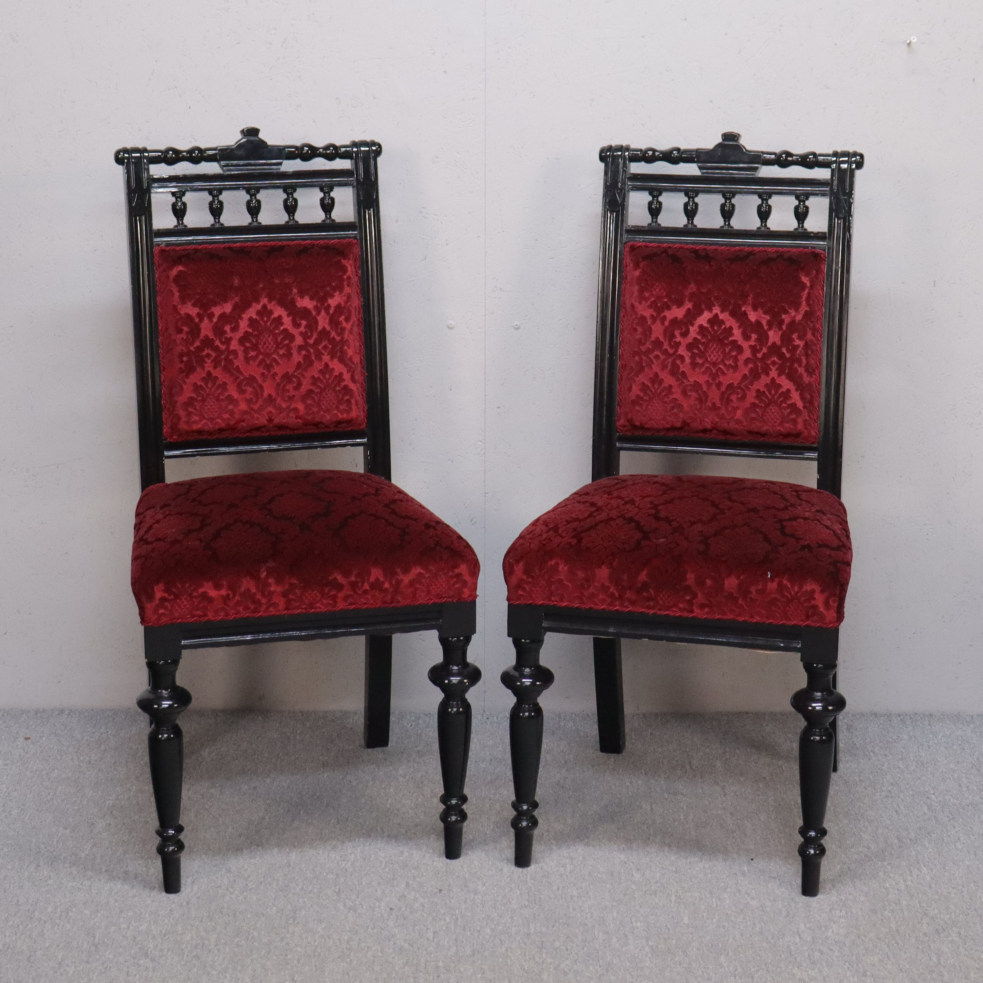 SALONGSSTOLAR, nyrenässans, 1800/1900-tal.