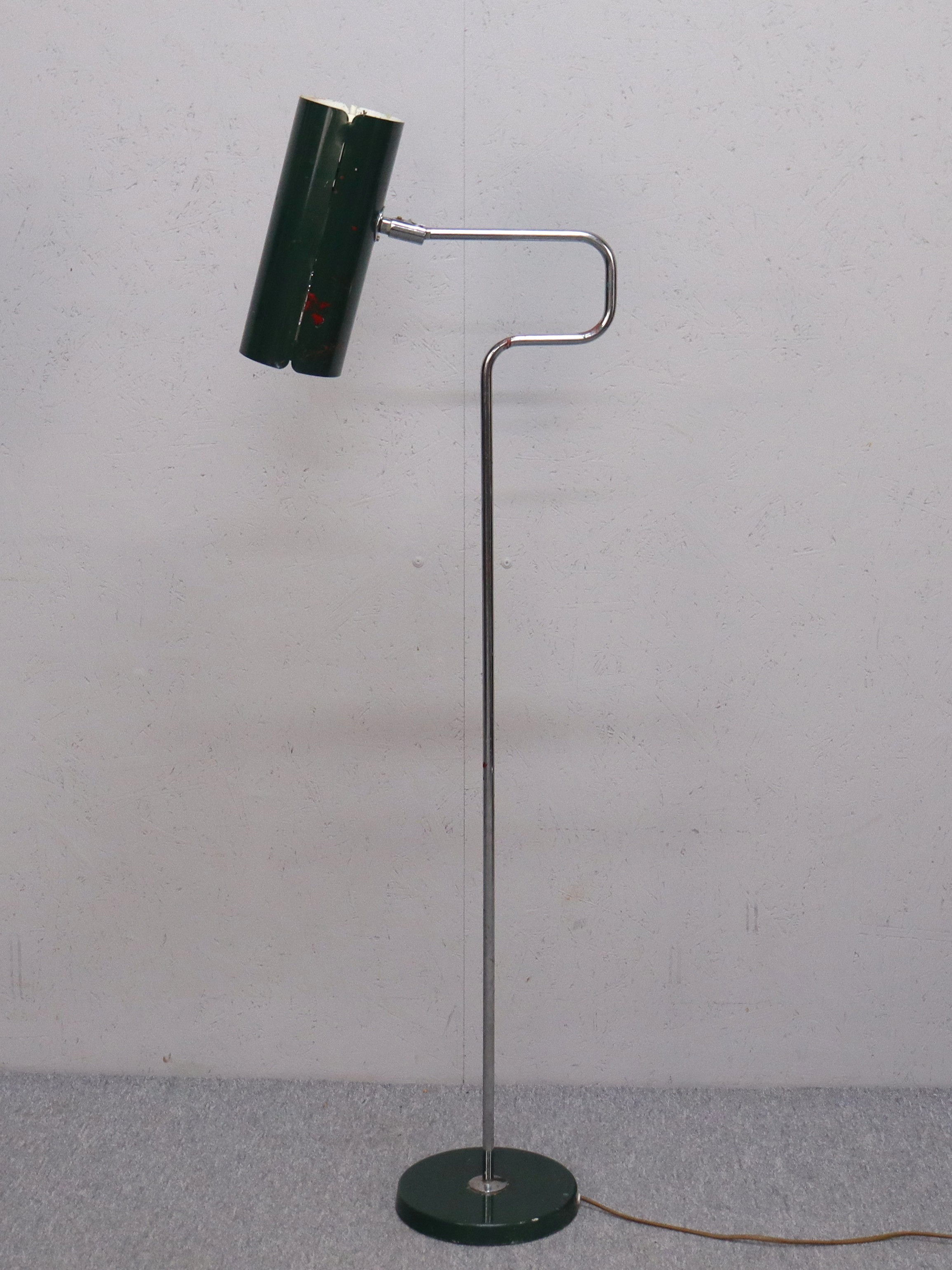 GOLVLAMPA, modell B-090, Bergboms, 1900-talets andra hälft.