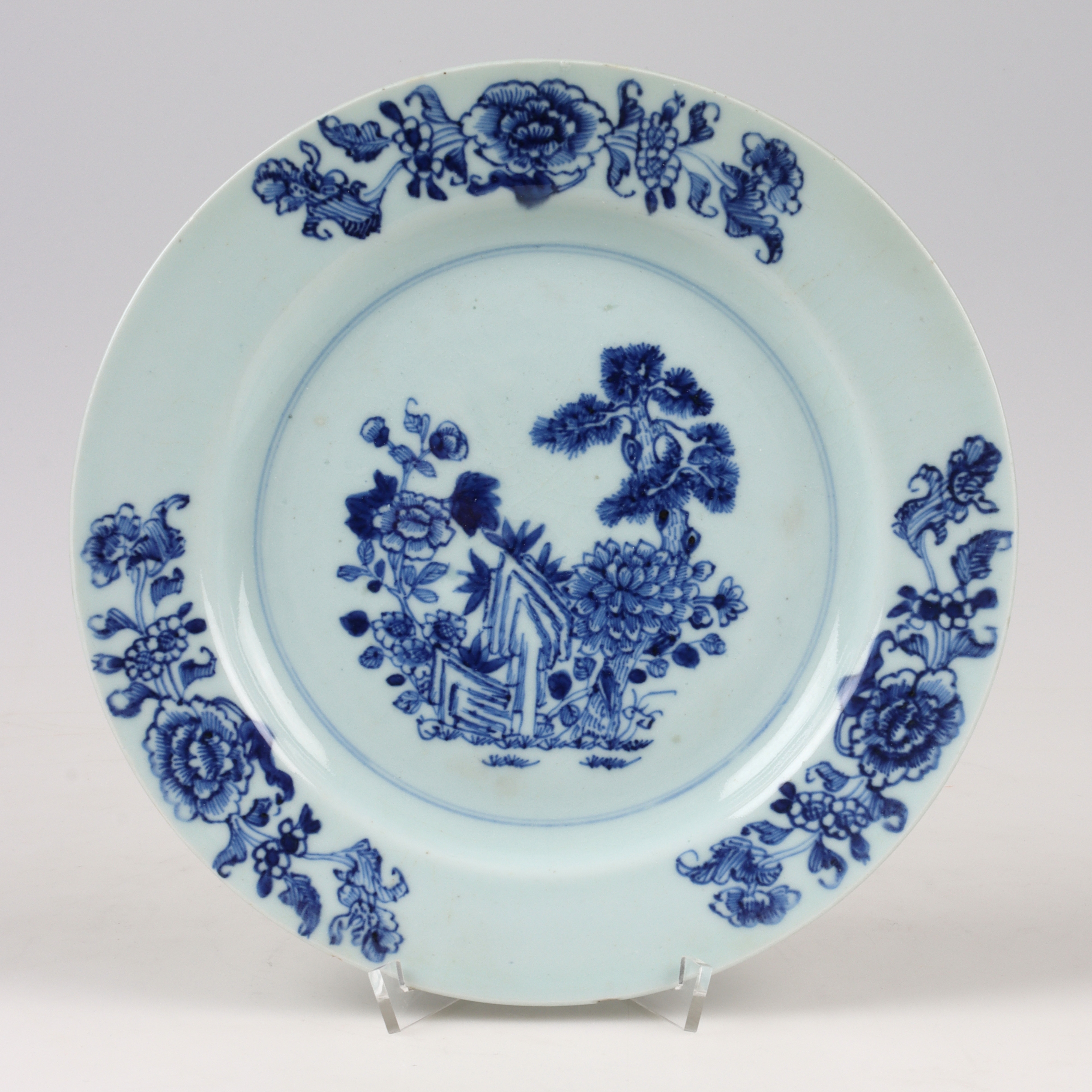 TALLRIK, porslin, Kina, Qianlong (1736-1795).