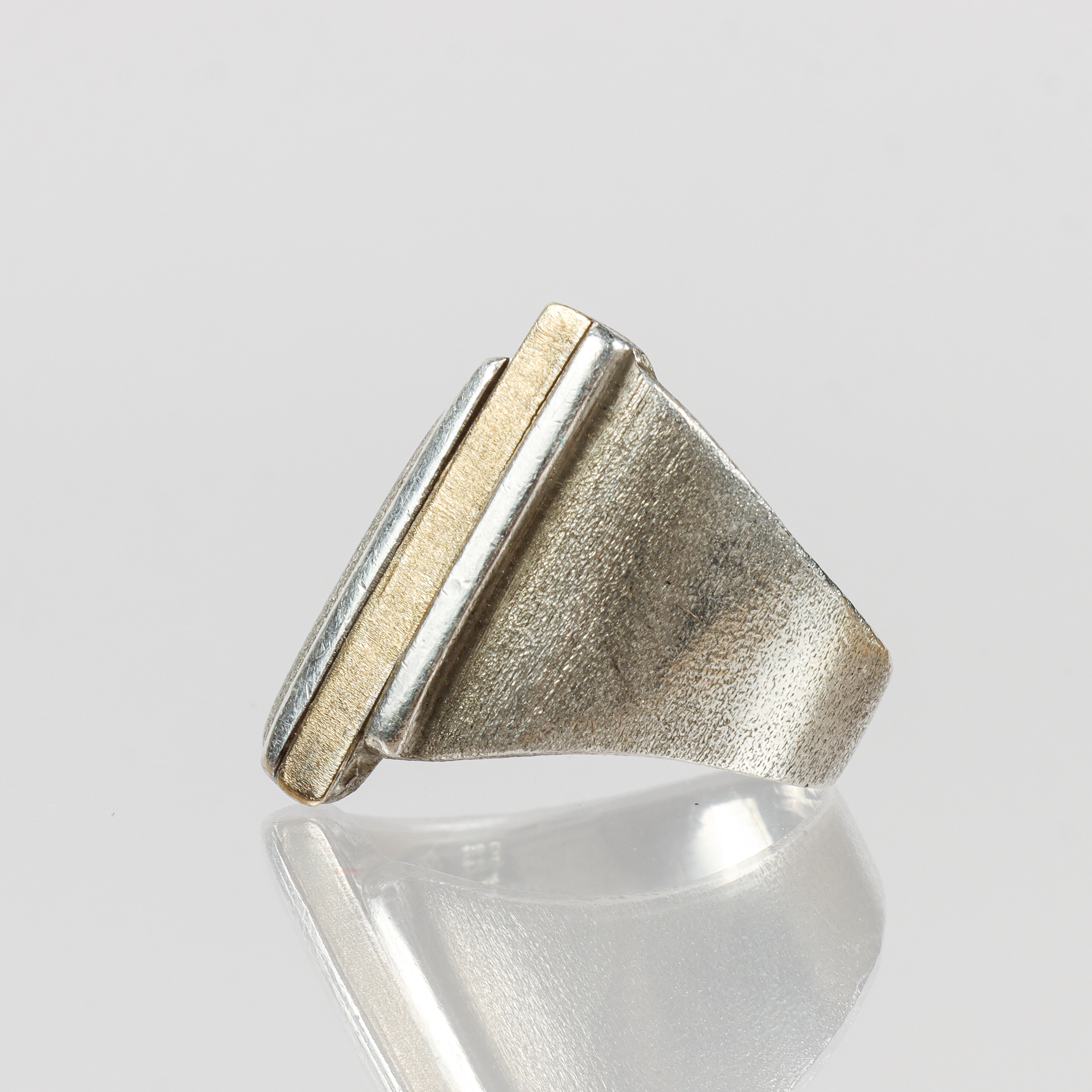 RING silver och 18k guld.